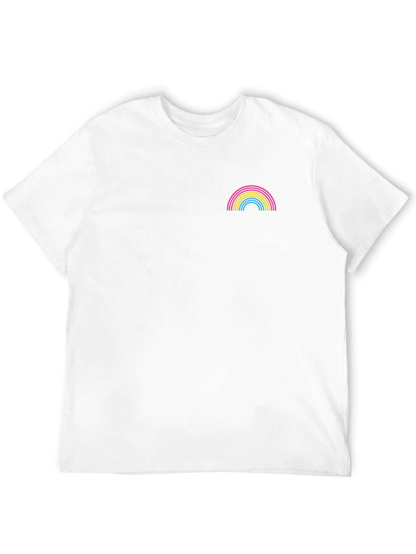 Rainbow Pride T-Shirt - Black Cotton Blend