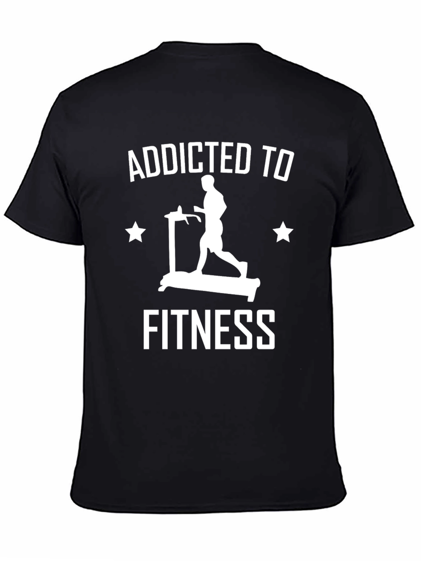 Addicted to Fitness Graphic Tee