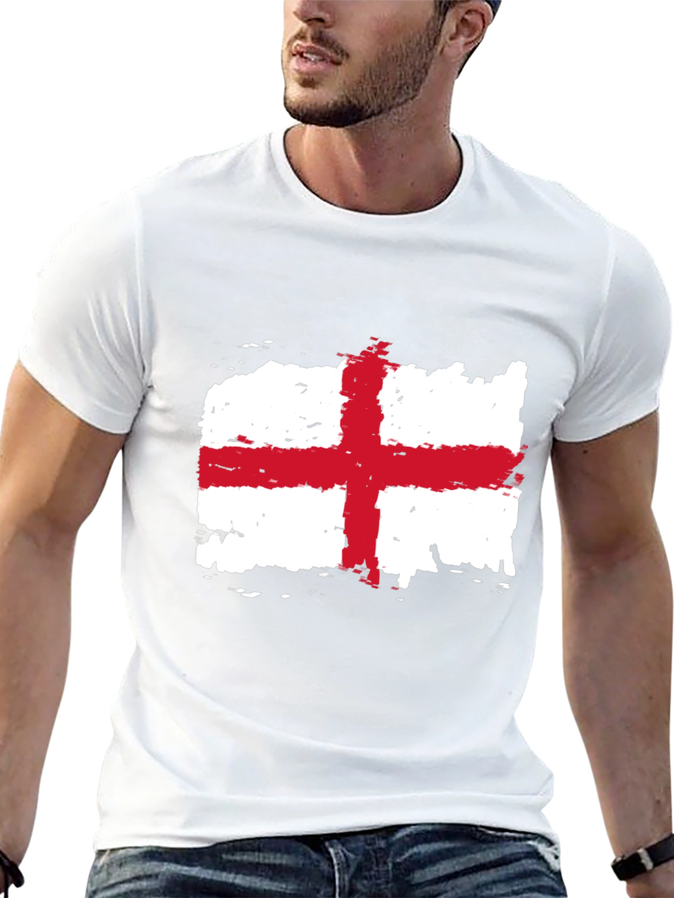 England Flag Graphic T-Shirt