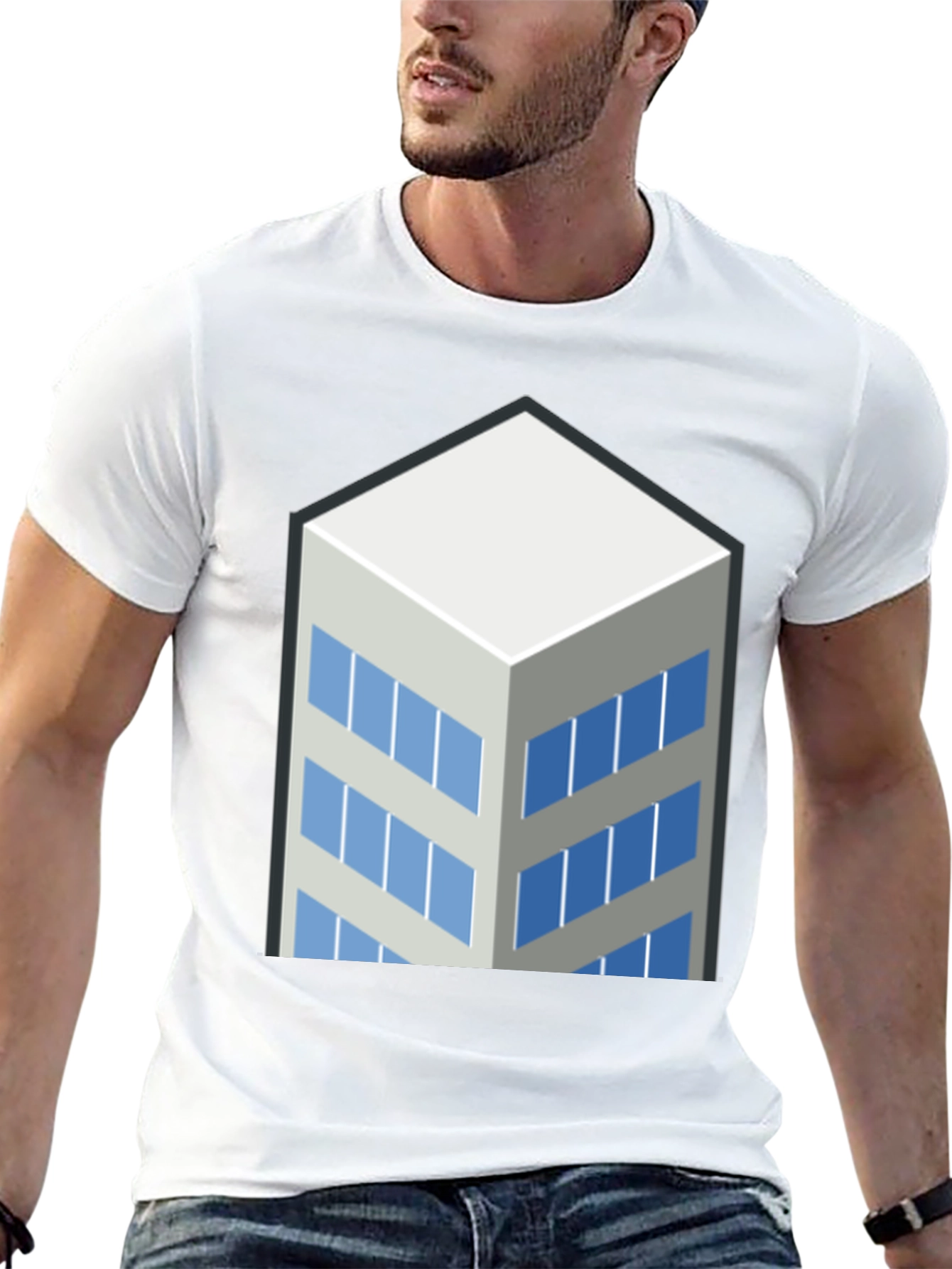 Modern Building T-Shirt - Architect Style Tee
