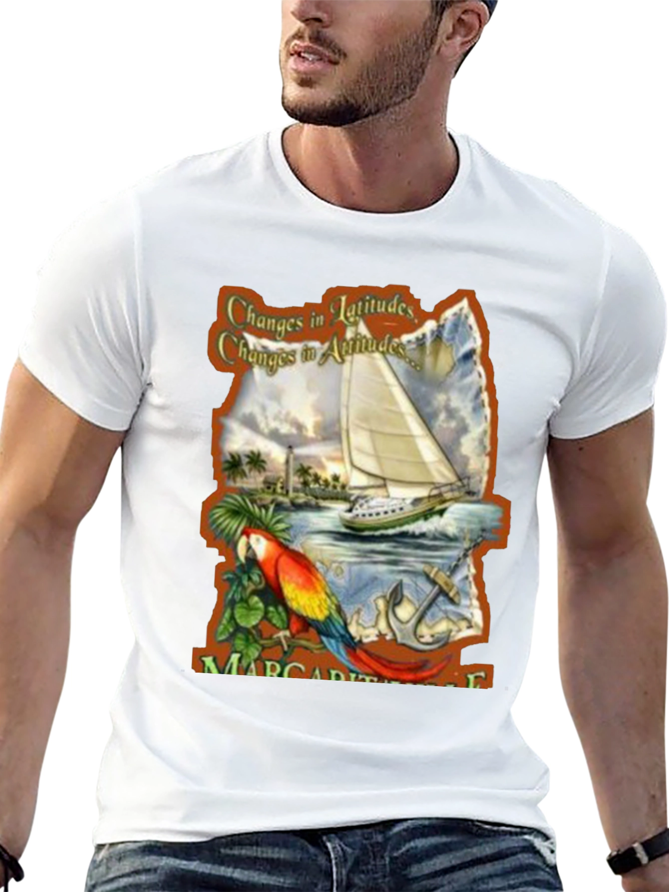 Margaritaville T-Shirt Changes in Latitudes Graphic Tee