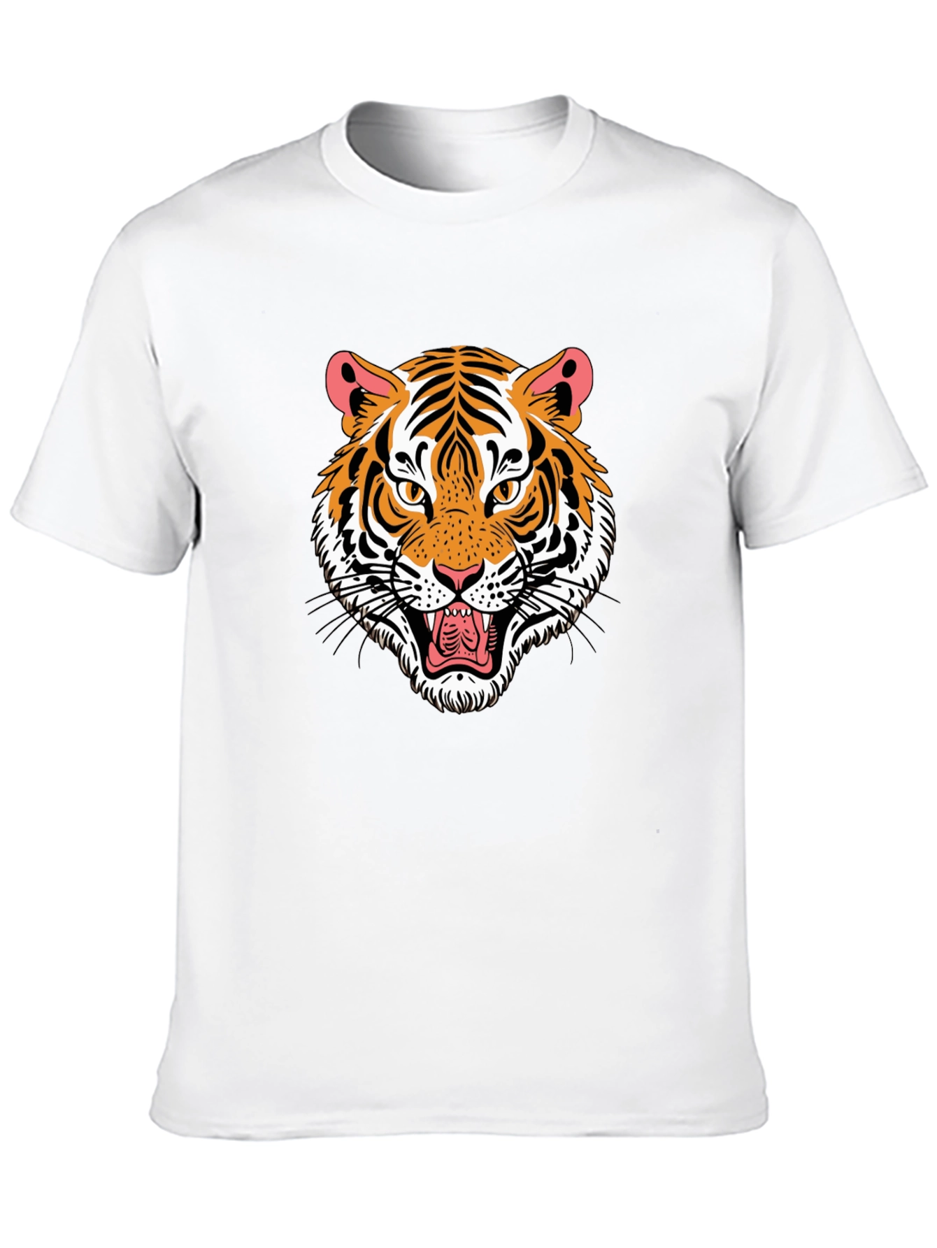 Tiger Graphic Black T-Shirt