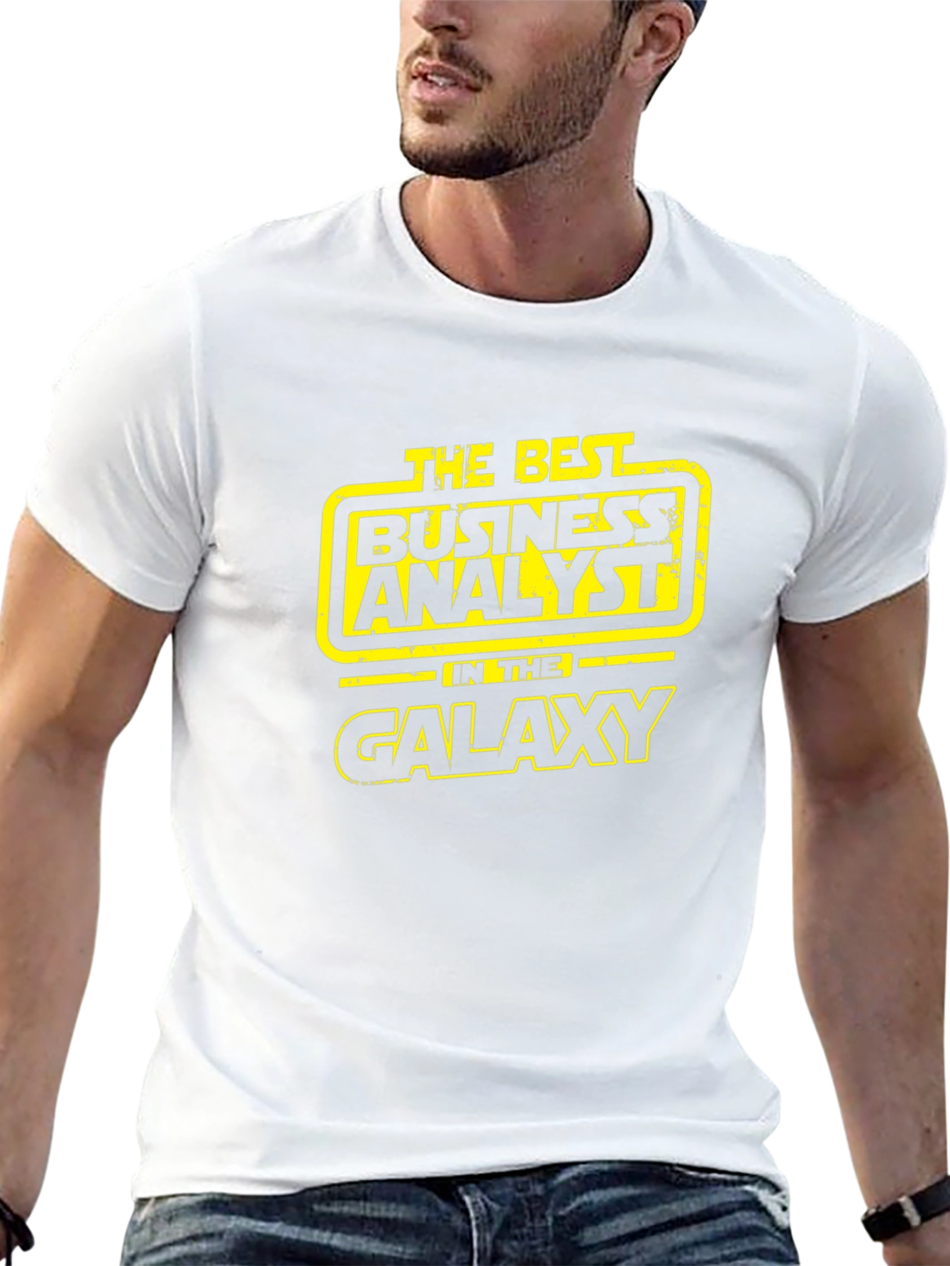 Best Business Analyst Galaxy T-Shirt