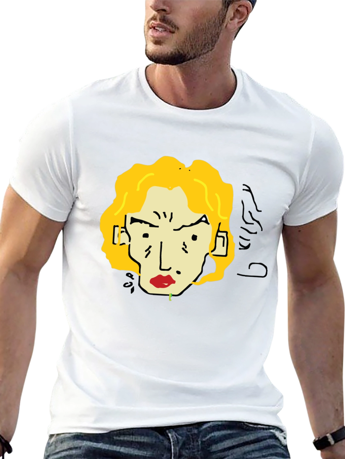 Funky Cartoon T-Shirt: Unique Graphic Tee