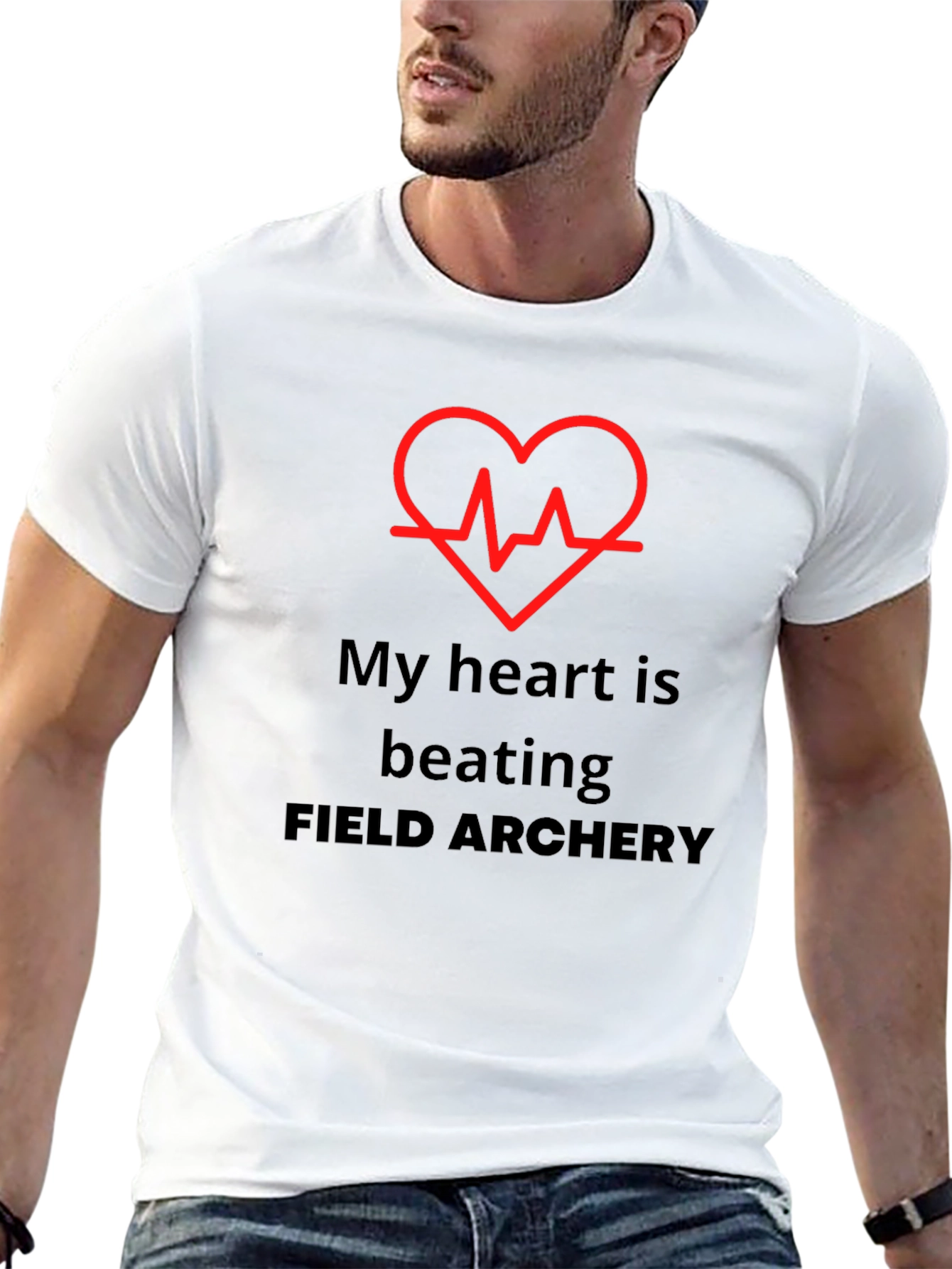 Field Archery Heartbeat T-Shirt