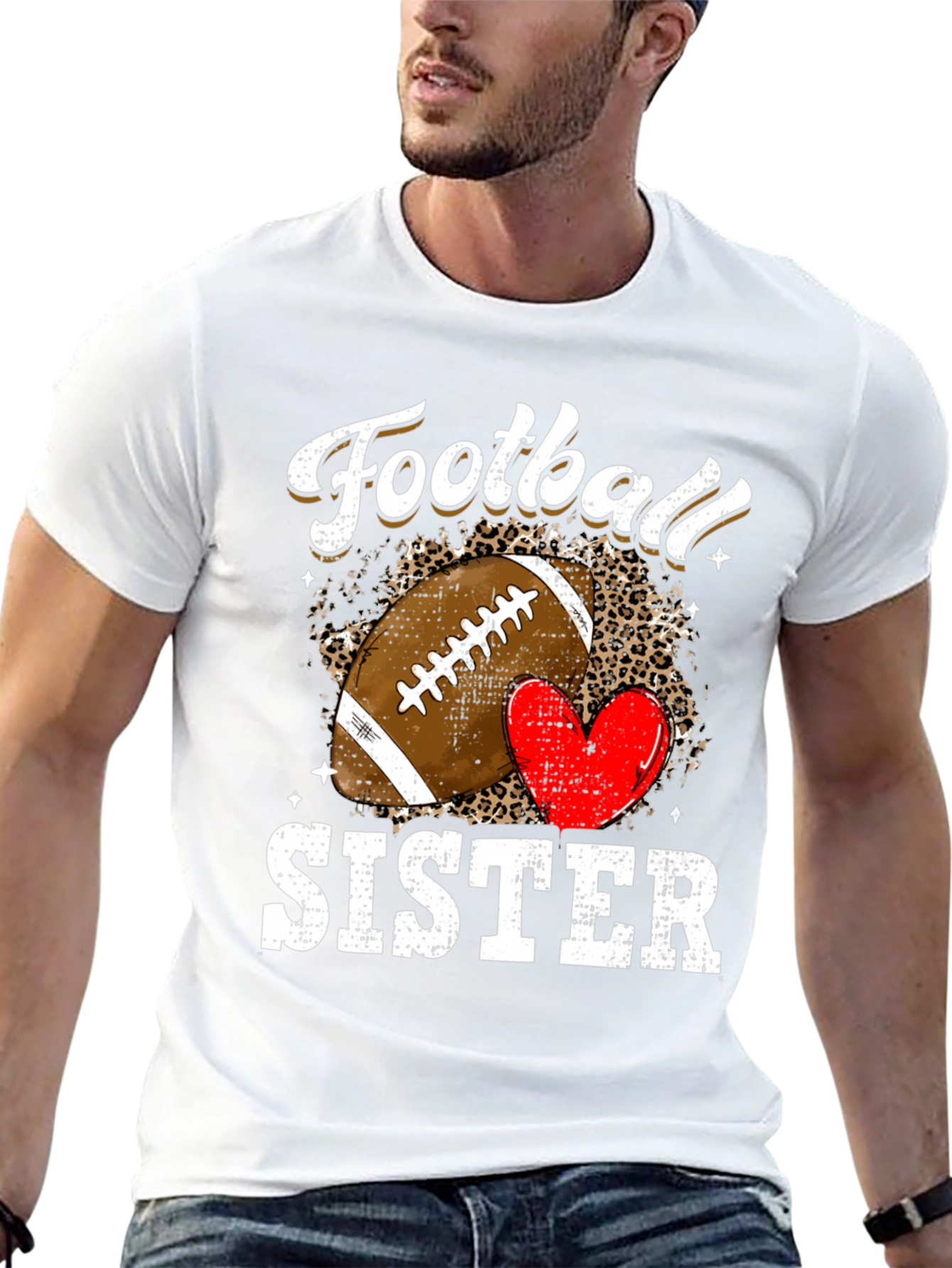 Football Sister Graphic Tee