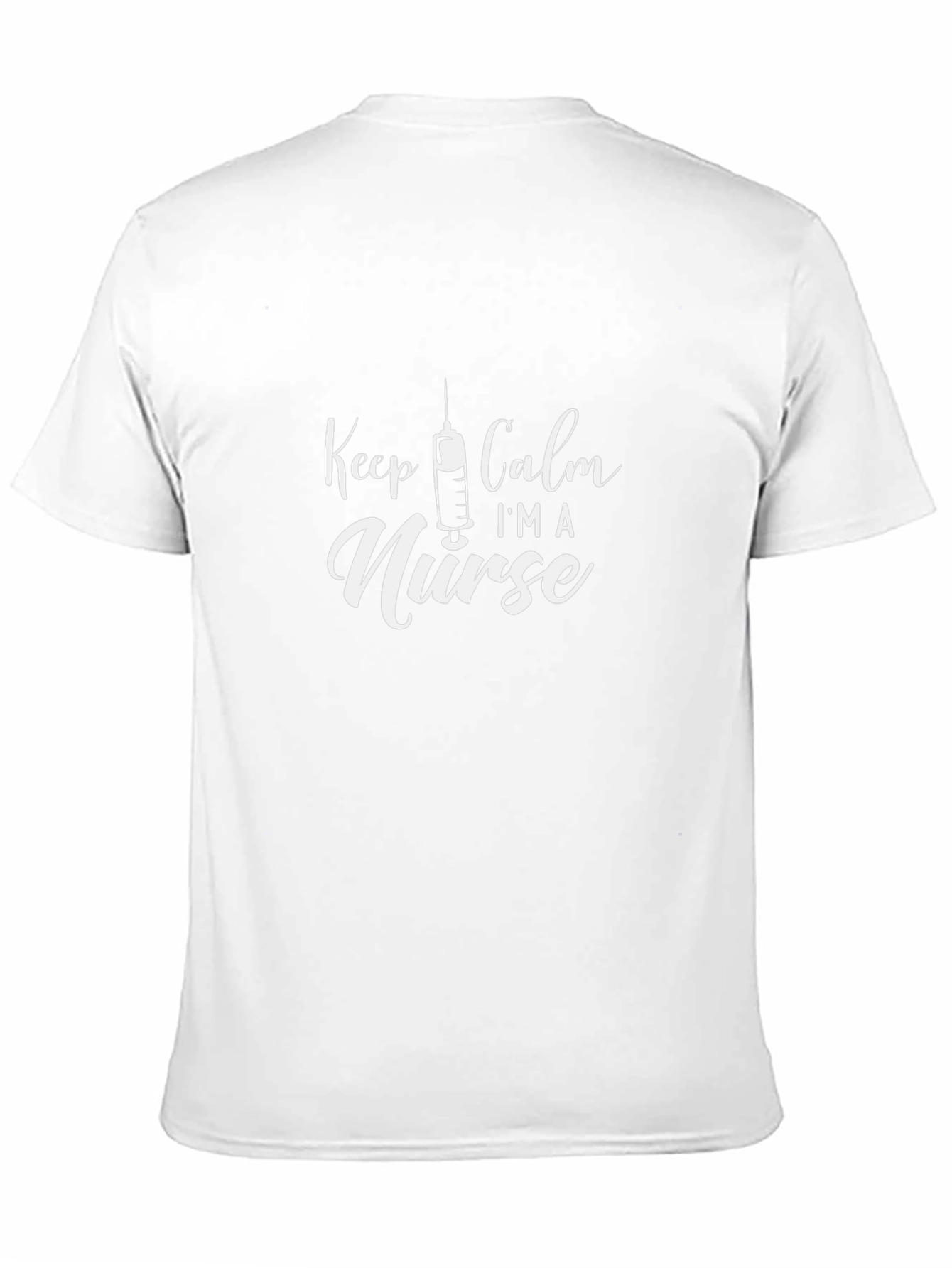 Keep Calm Im A Nurse Black T-Shirt