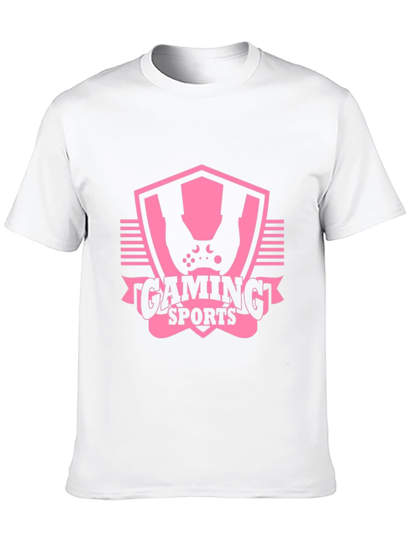 Gaming Sports Graphic T-Shirt - Black