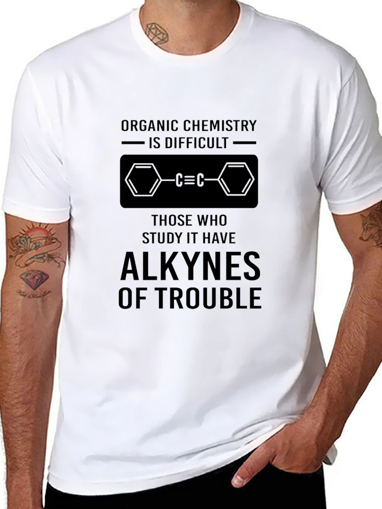 Organic Chemistry Alkynes T-Shirt