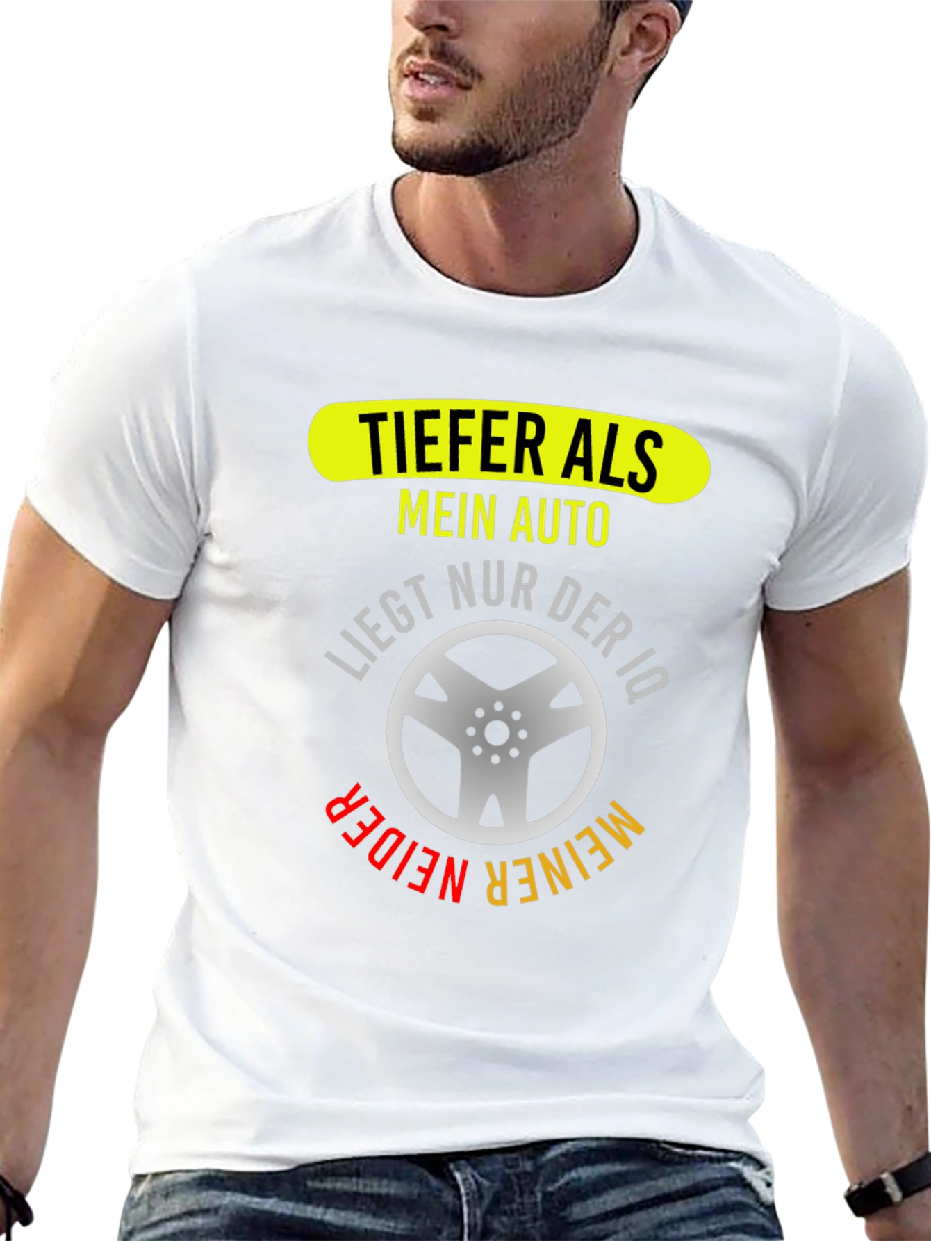 TIEFER ALS MEIN AUTO T-Shirt - Car Lover Gift
