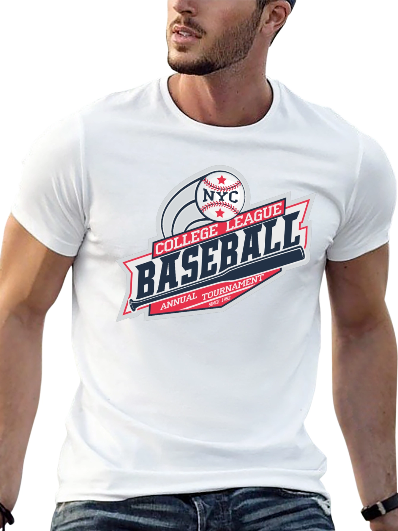 NYC College League Baseball T-Shirt