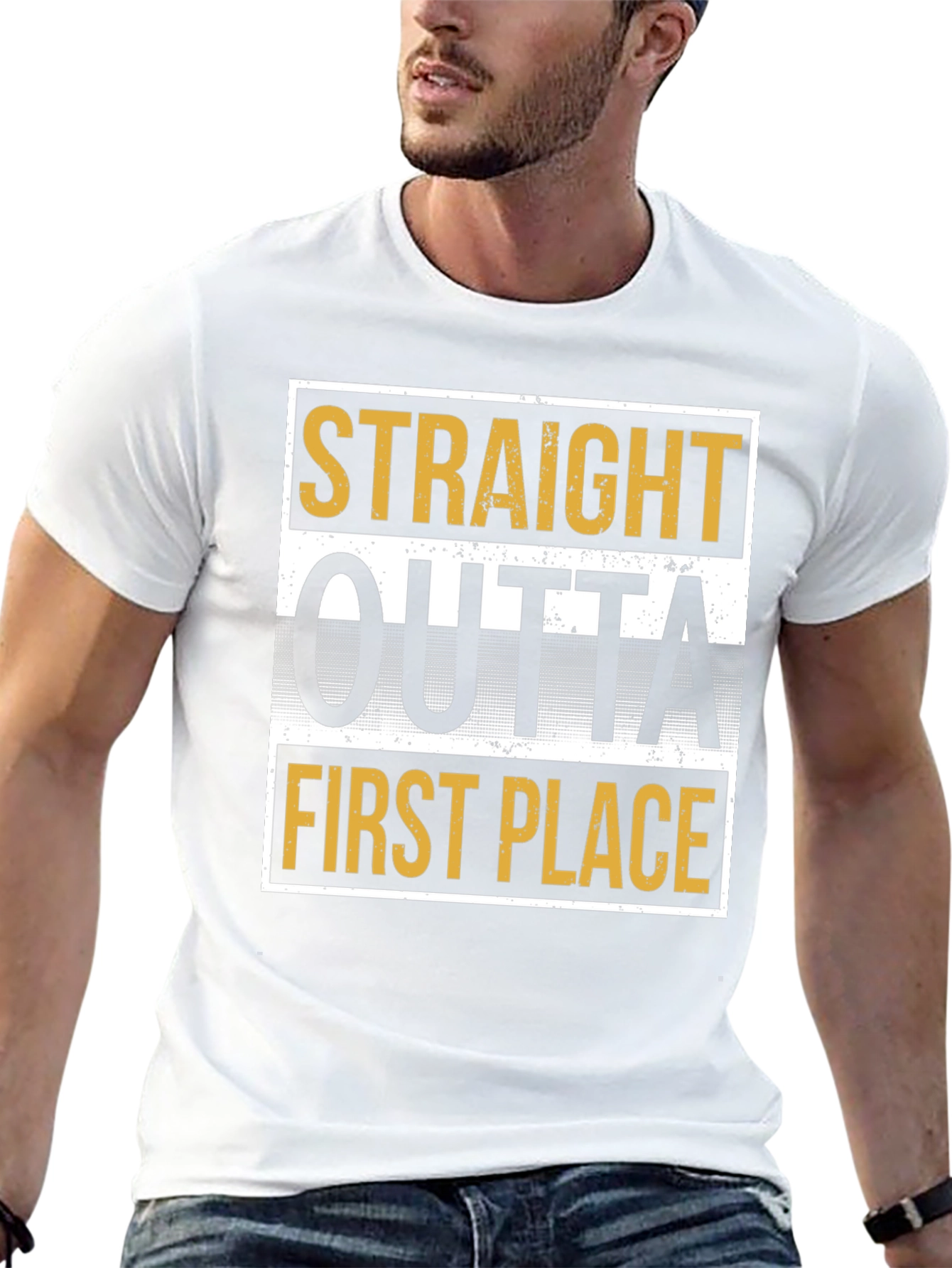 Straight Outta First Place Graphic Tee