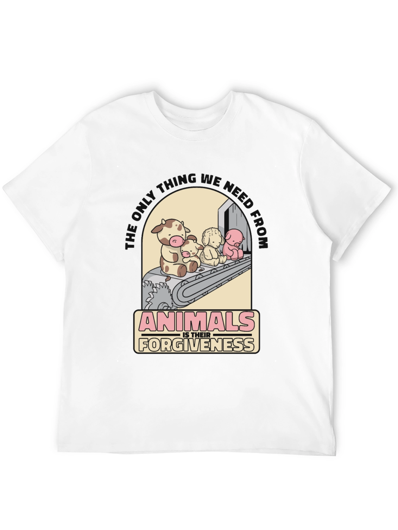 Animals is Their Forgiveness Graphic T-Shirt