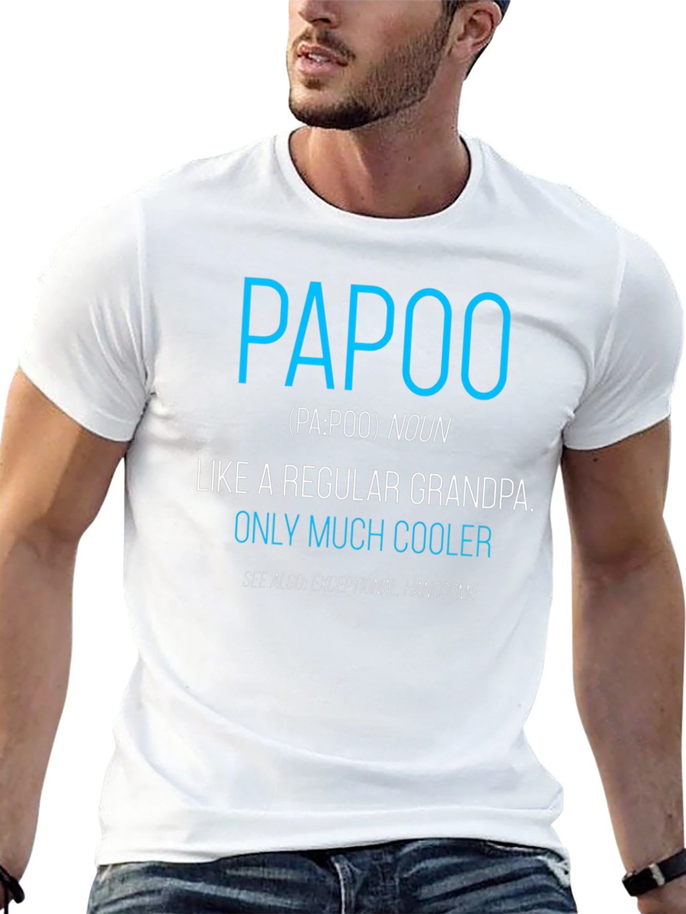 Papoo Definition T-Shirt - Cool Grandpa Tee