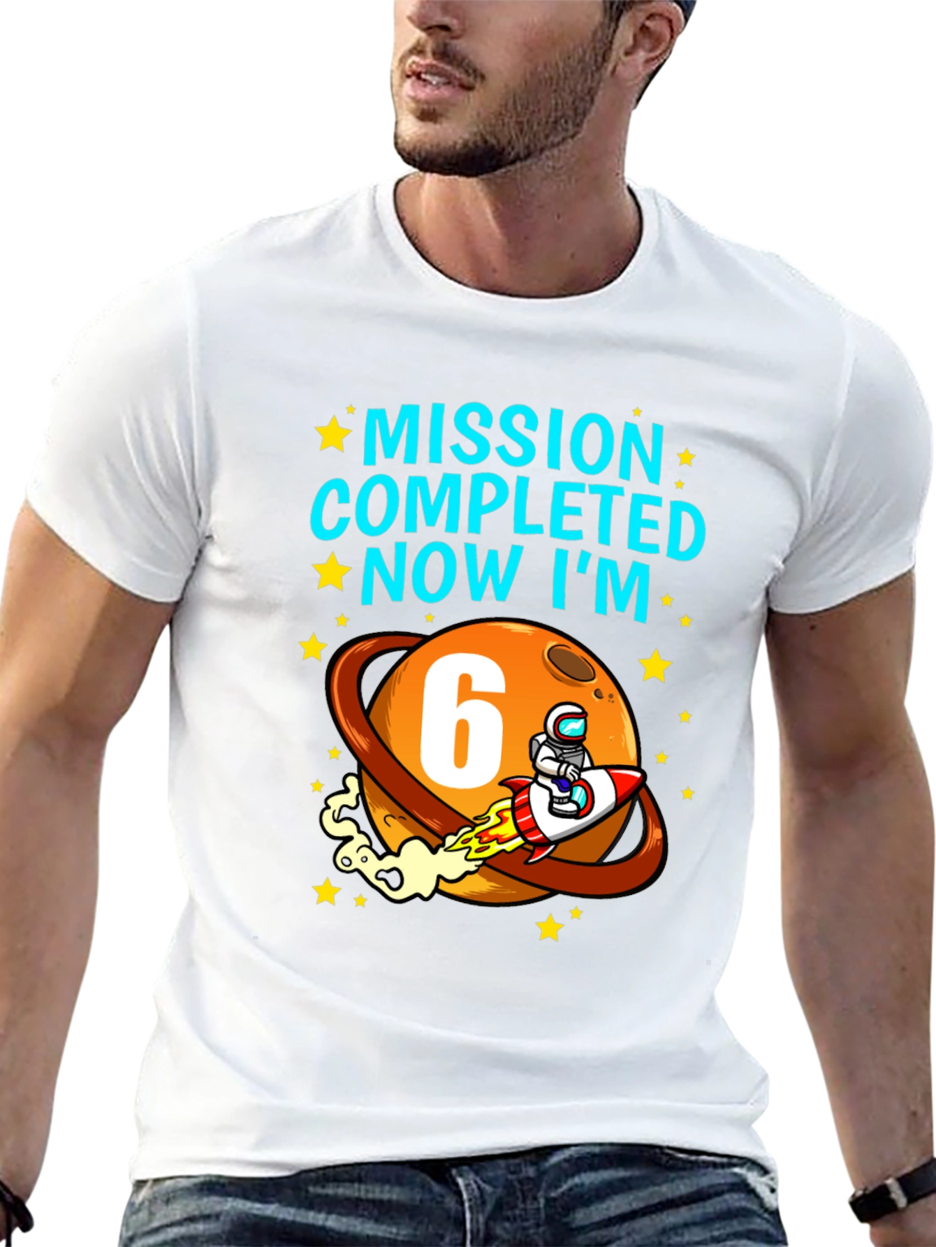 Mission Completed 6th Birthday T-Shirt