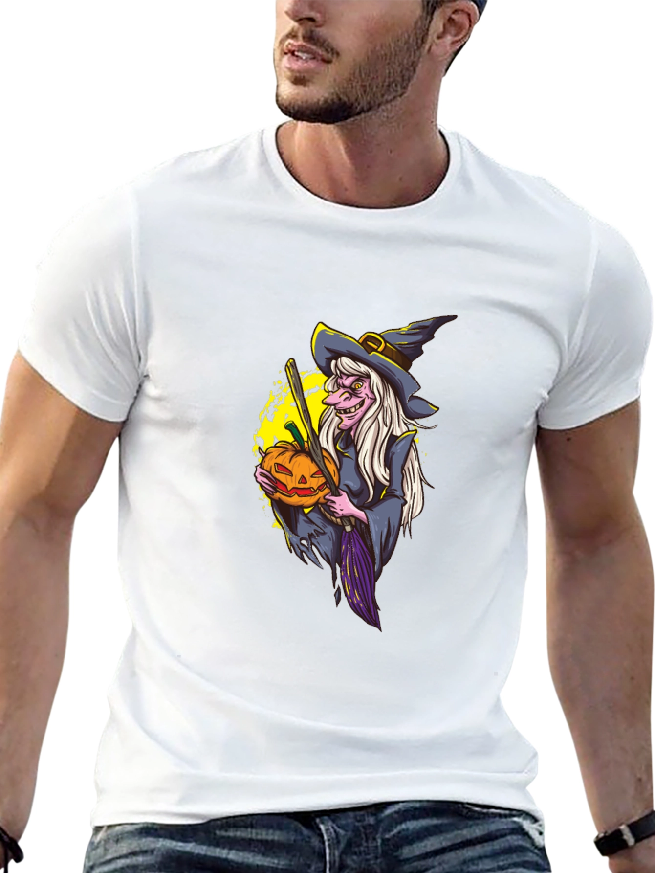 Halloween Witch T-Shirt: Spooky Season Style