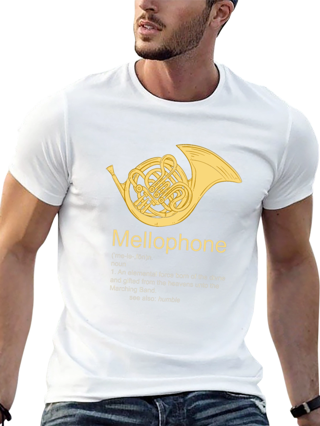 Mellophone Definition Black T-Shirt