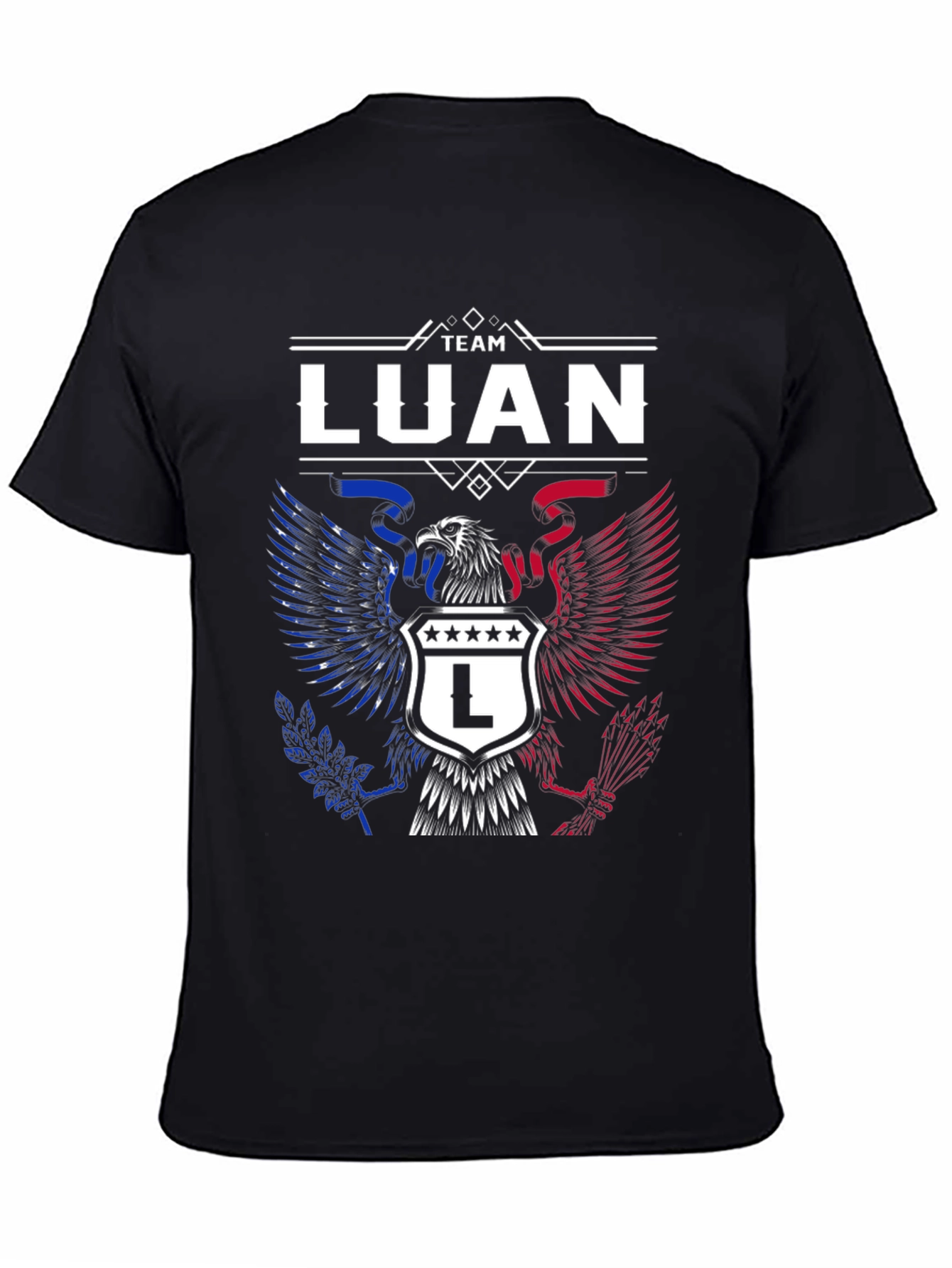 Team Luan Eagle Crest Graphic Tee