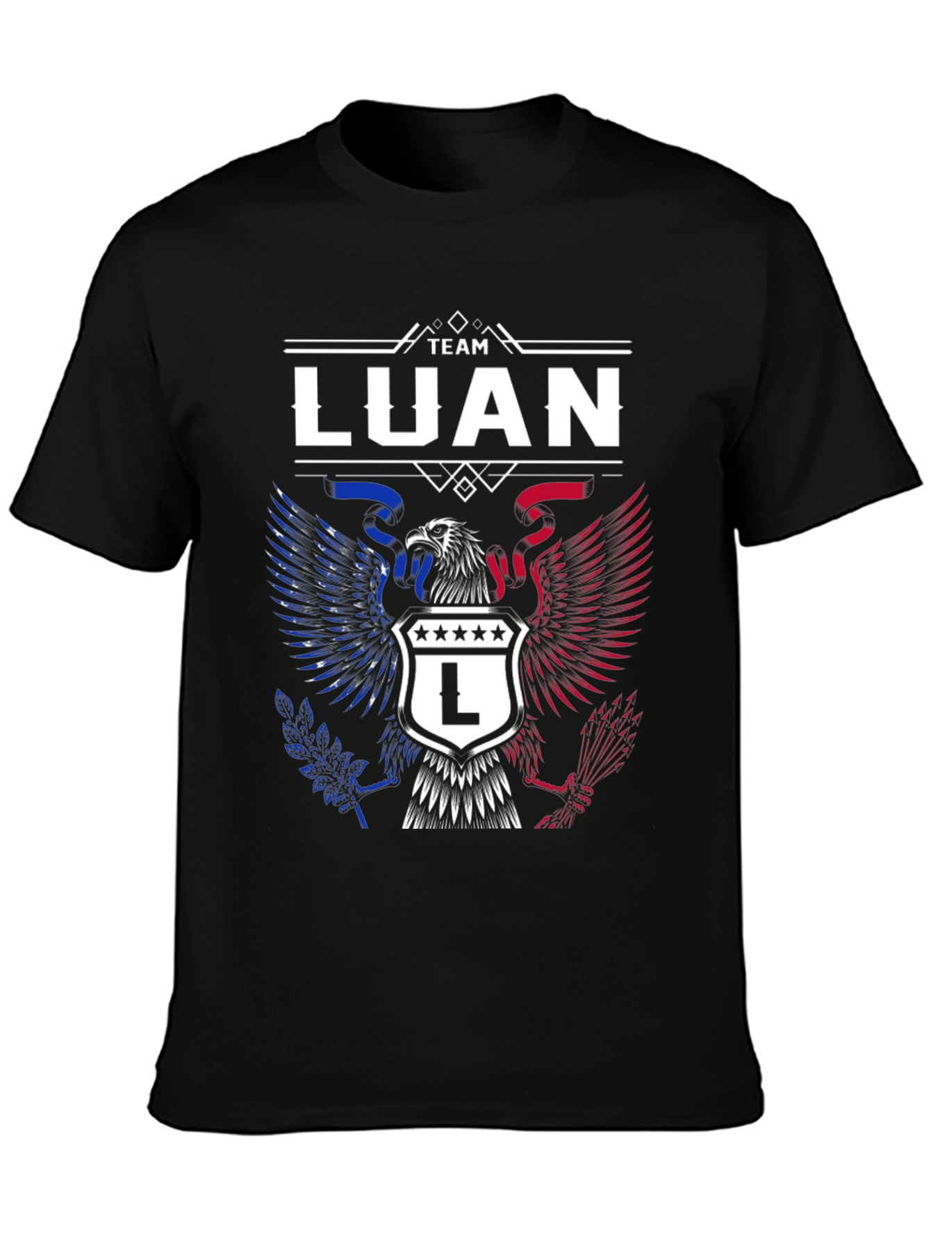 Team Luan Eagle Crest Graphic Tee