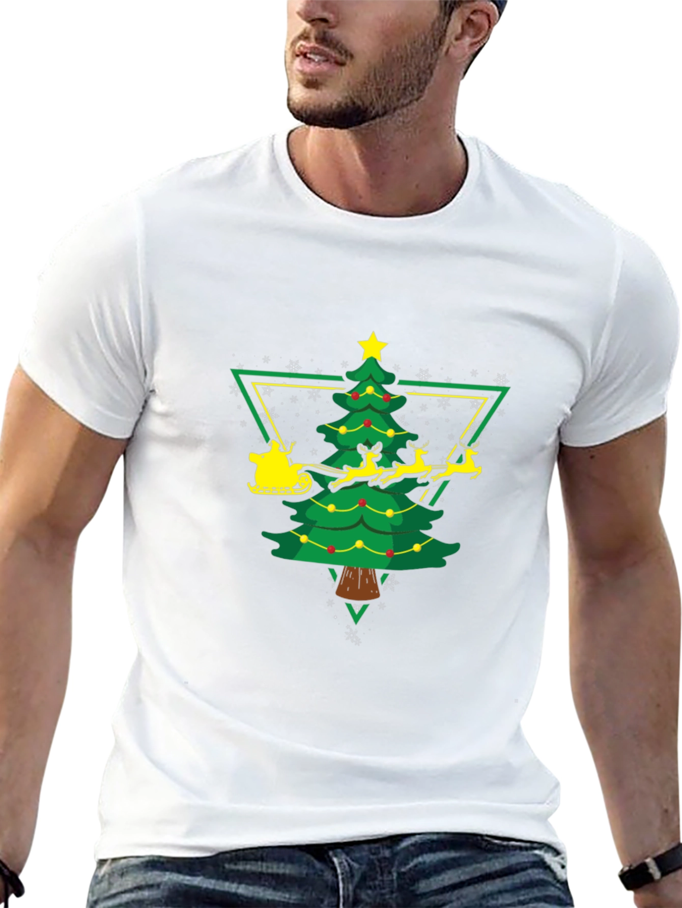 Christmas Tree Sleigh Ride T-Shirt