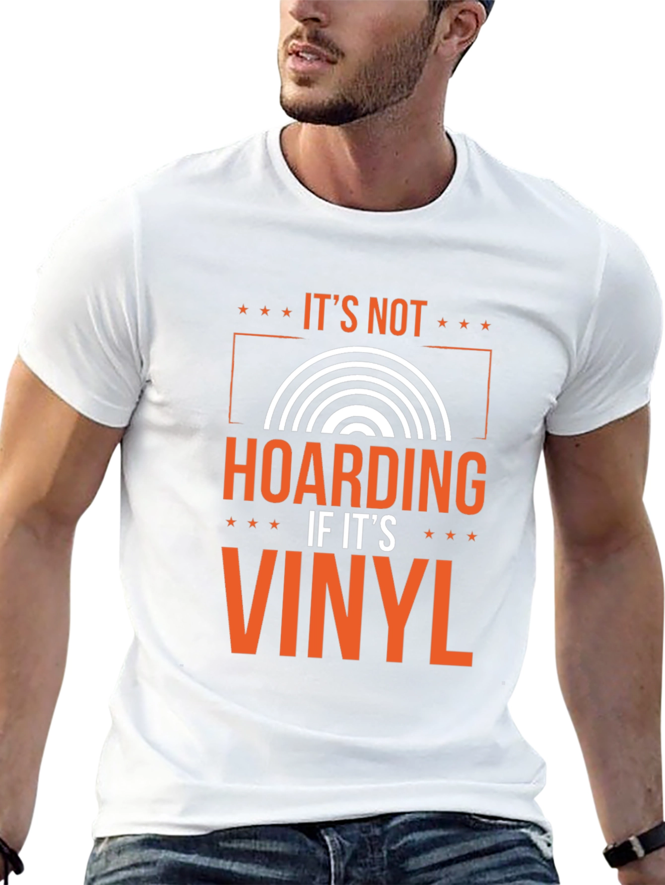 Its Not Hoarding If Its Vinyl Graphic Tee