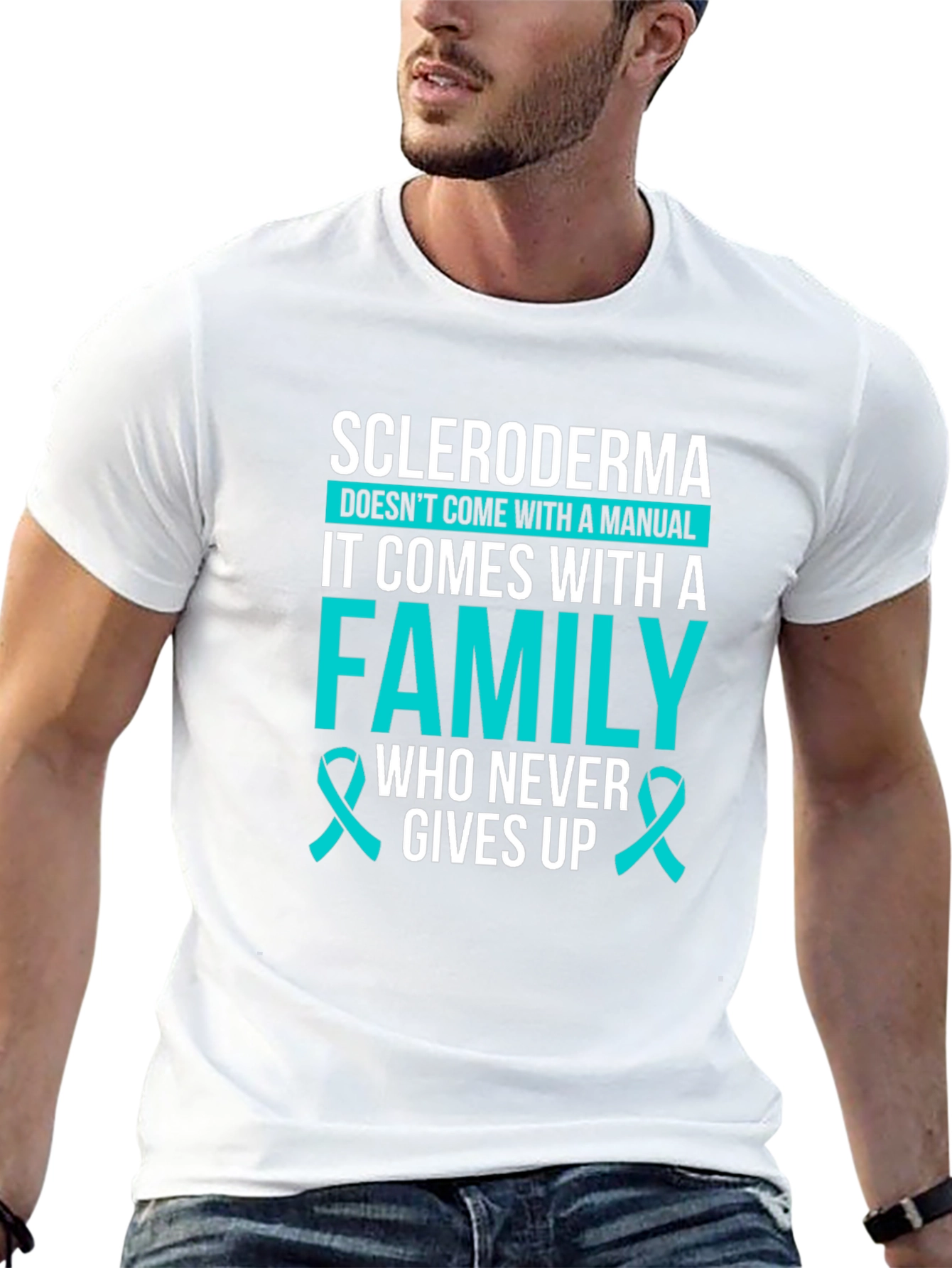 Scleroderma Awareness T-Shirt - Family Support