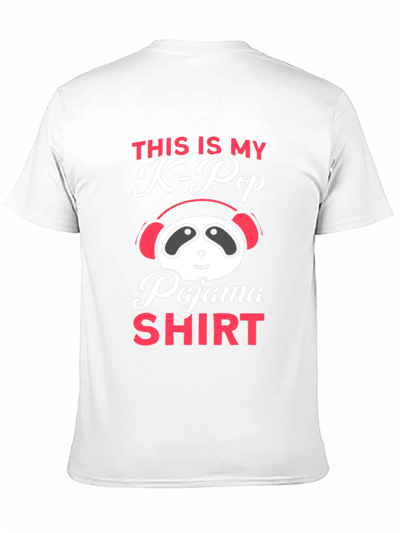 K-Pop Pajama Shirt - Panda Headphones