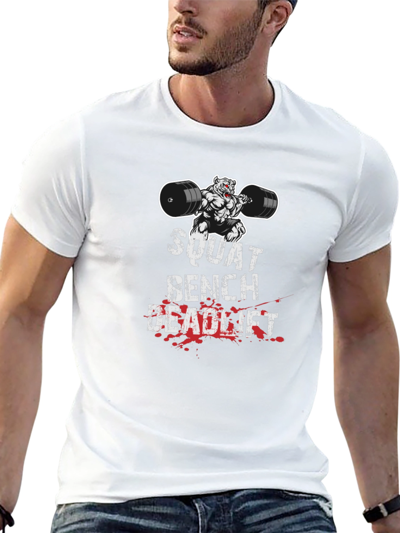 Squat Bench Deadlift Graphic Tee