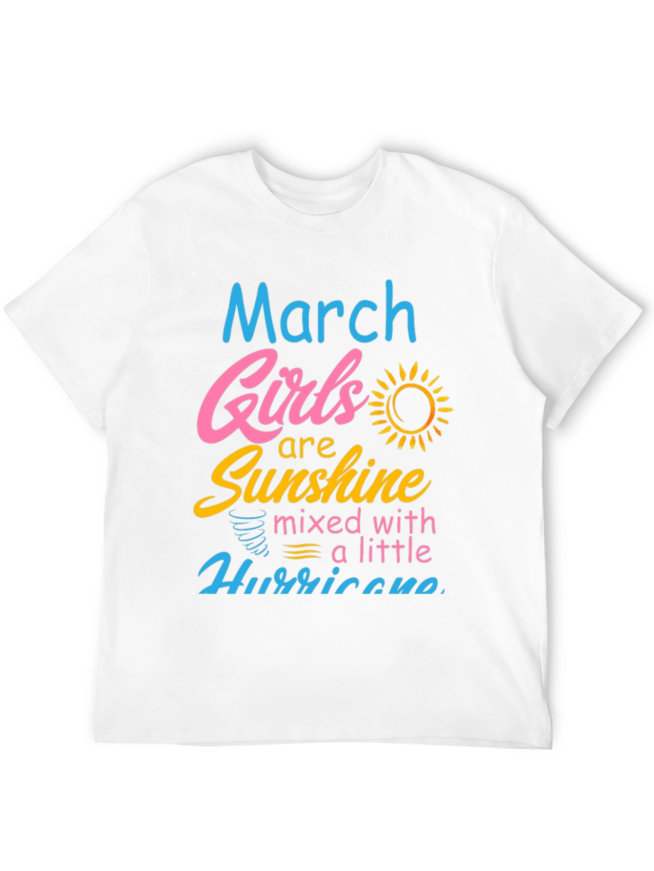 March Girls Sunshine Hurricane T-Shirt
