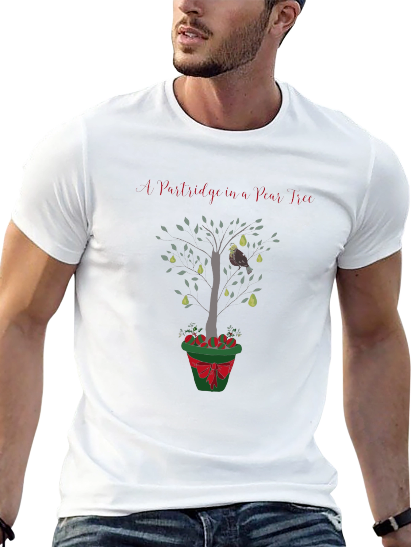 Partridge in a Pear Tree Holiday T-Shirt