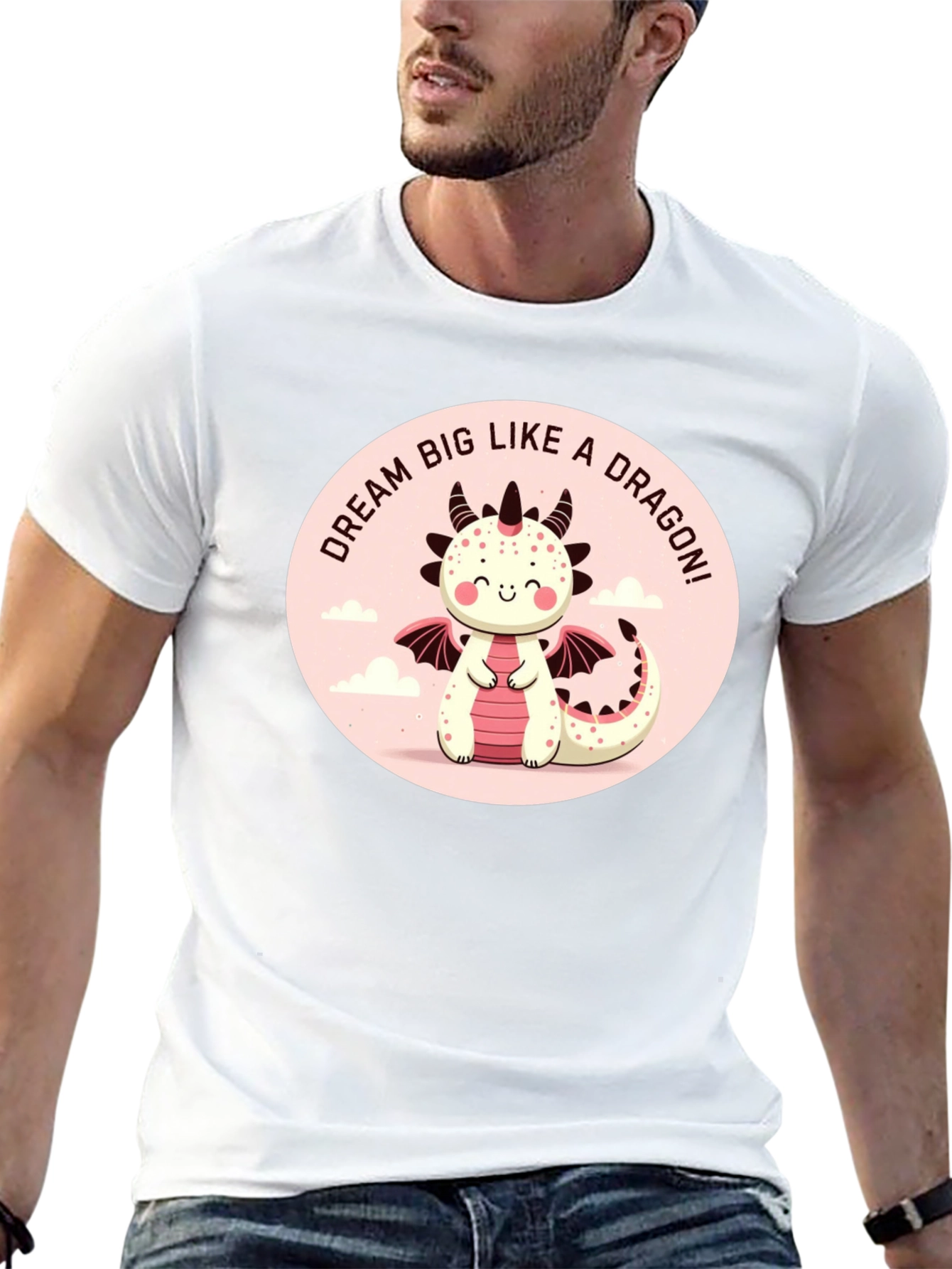 Dream Big Dragon Graphic Tee