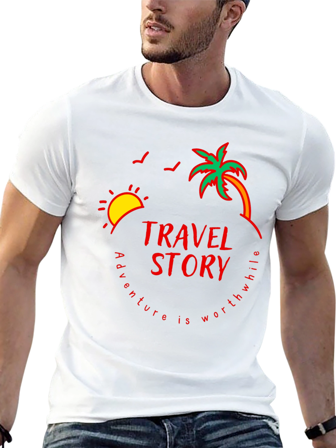 Travel Story Adventure Graphic T-Shirt