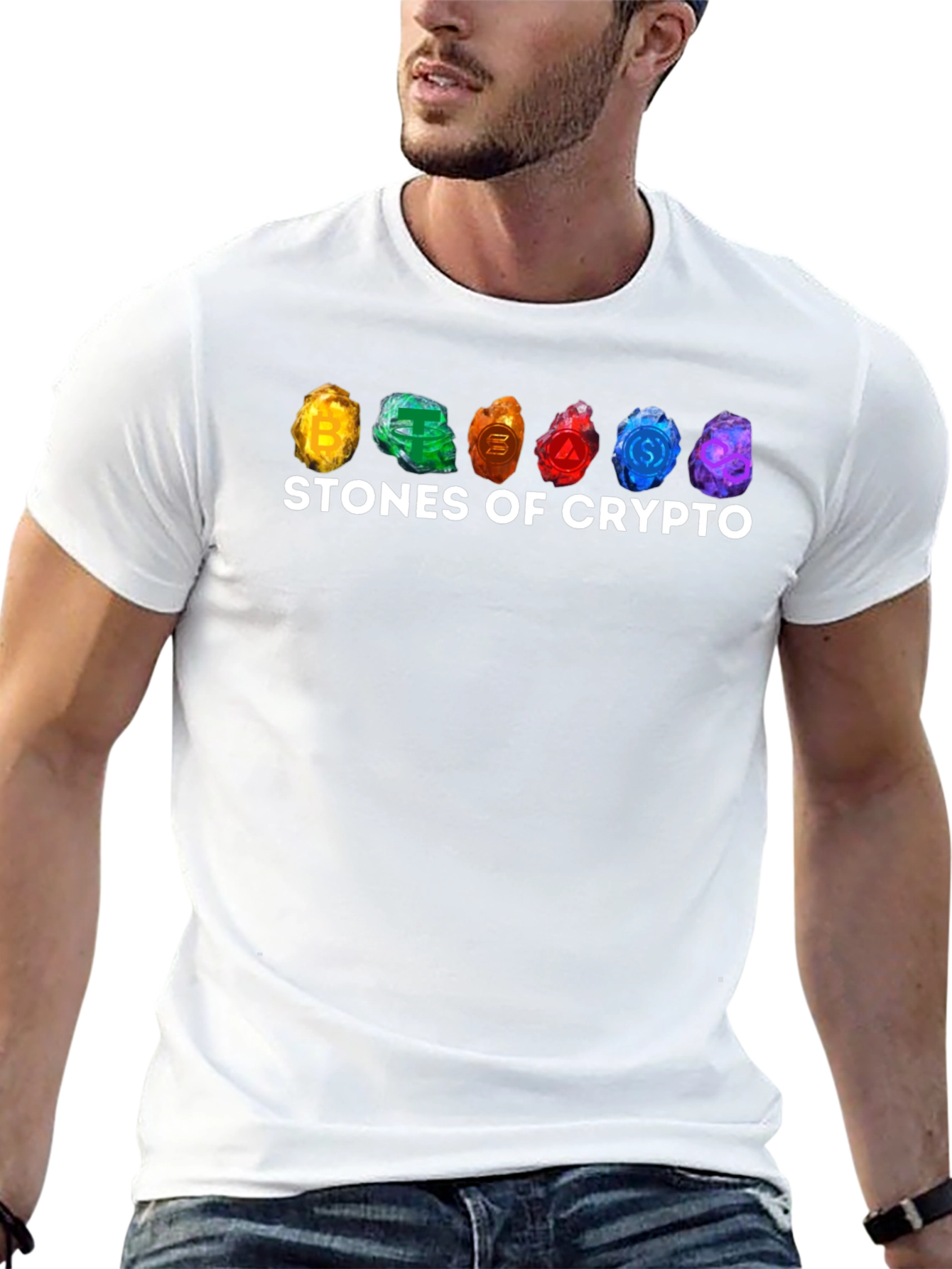 Stones of Crypto Black T-Shirt