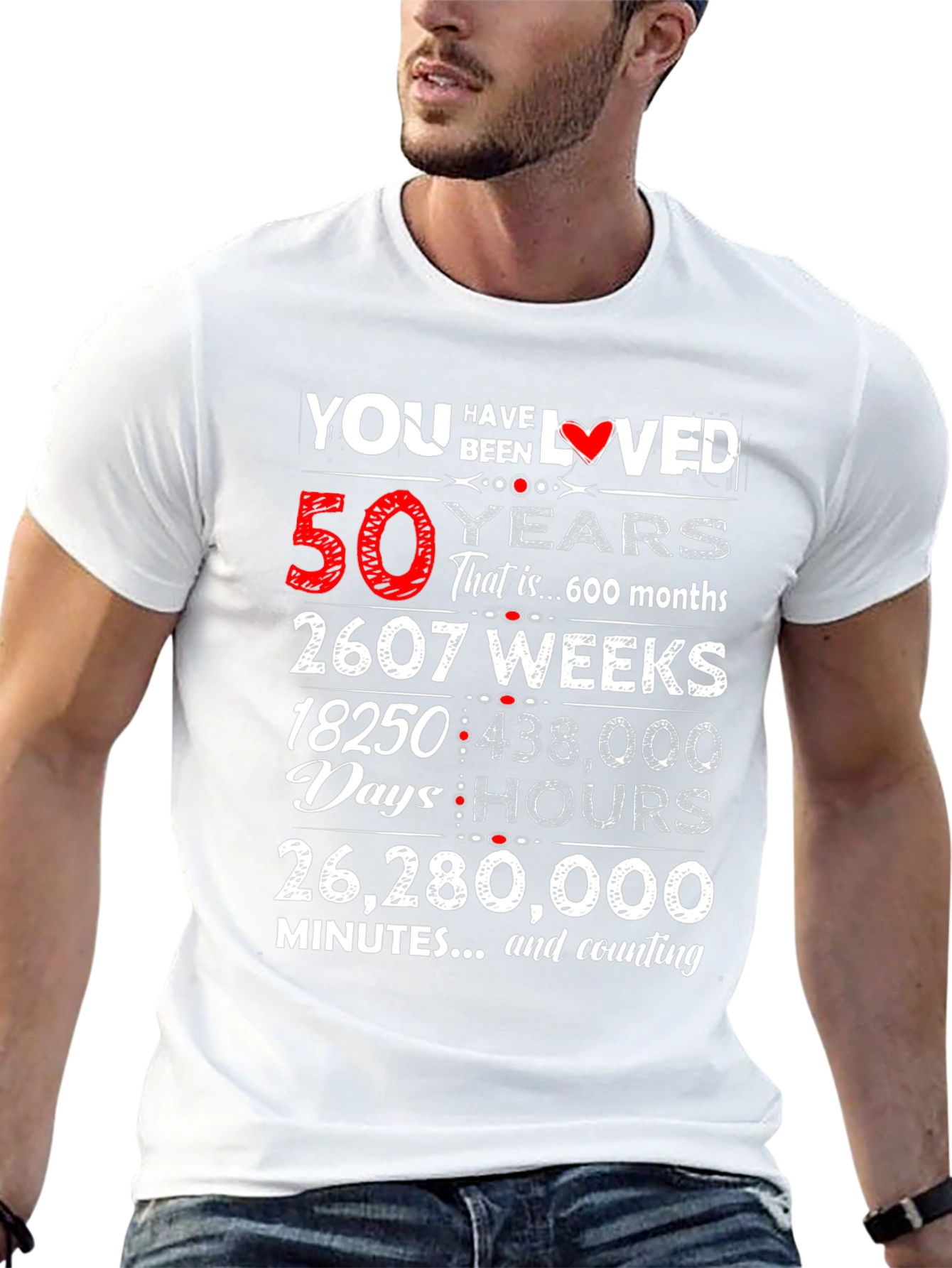 50 Years Loved T-Shirt