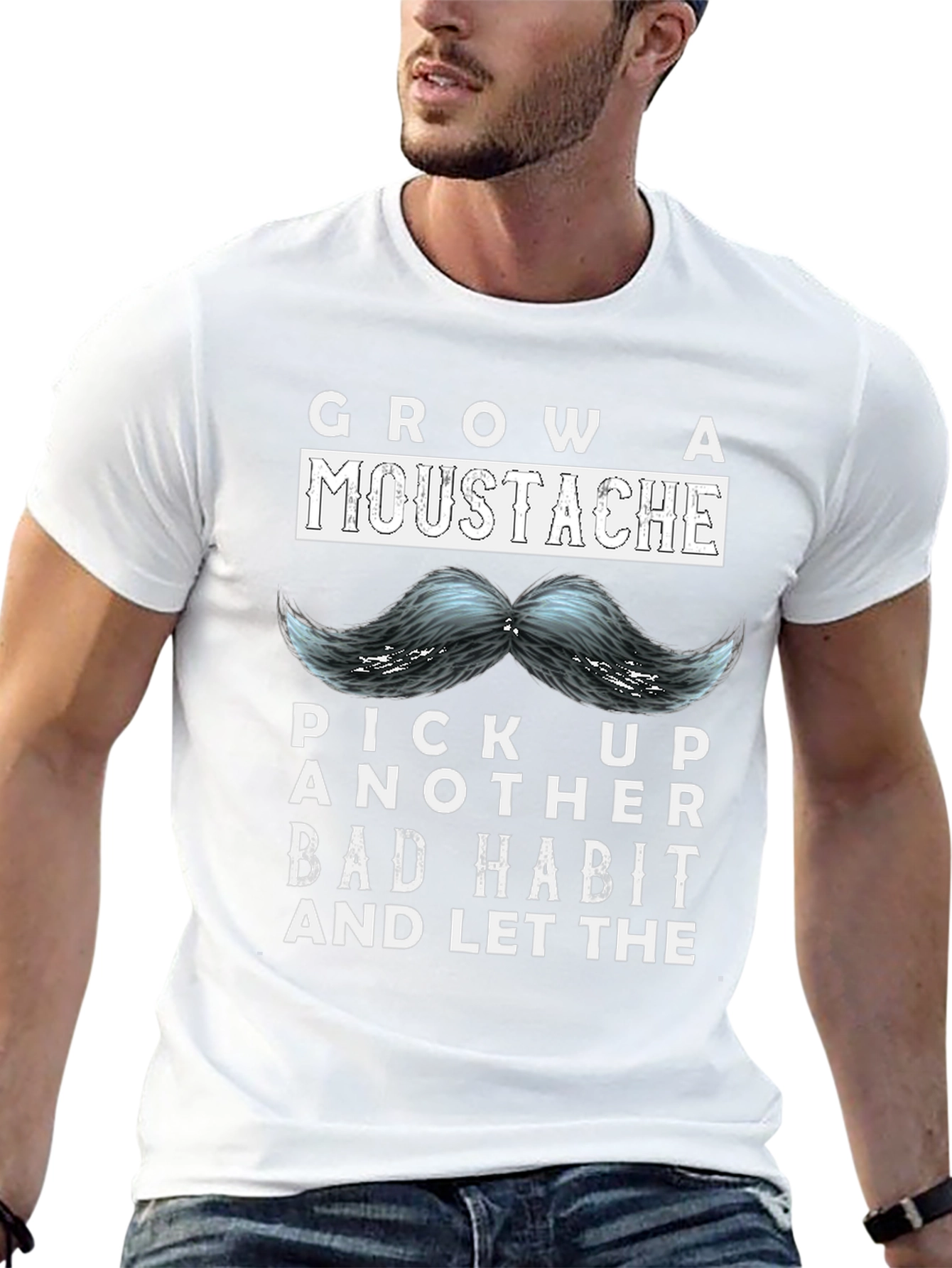 Grow a Moustache T-Shirt