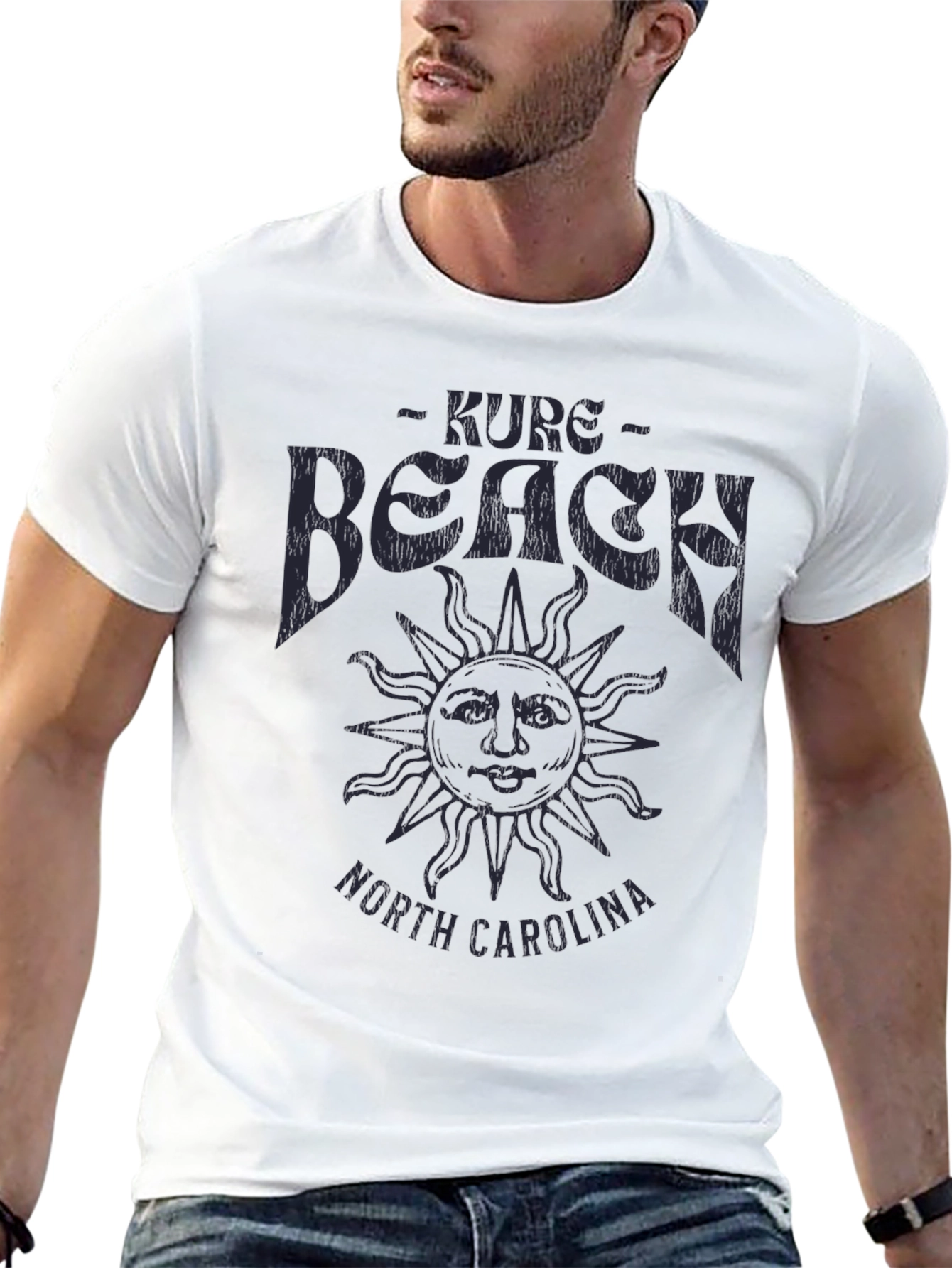 Kure Beach North Carolina Graphic T-Shirt