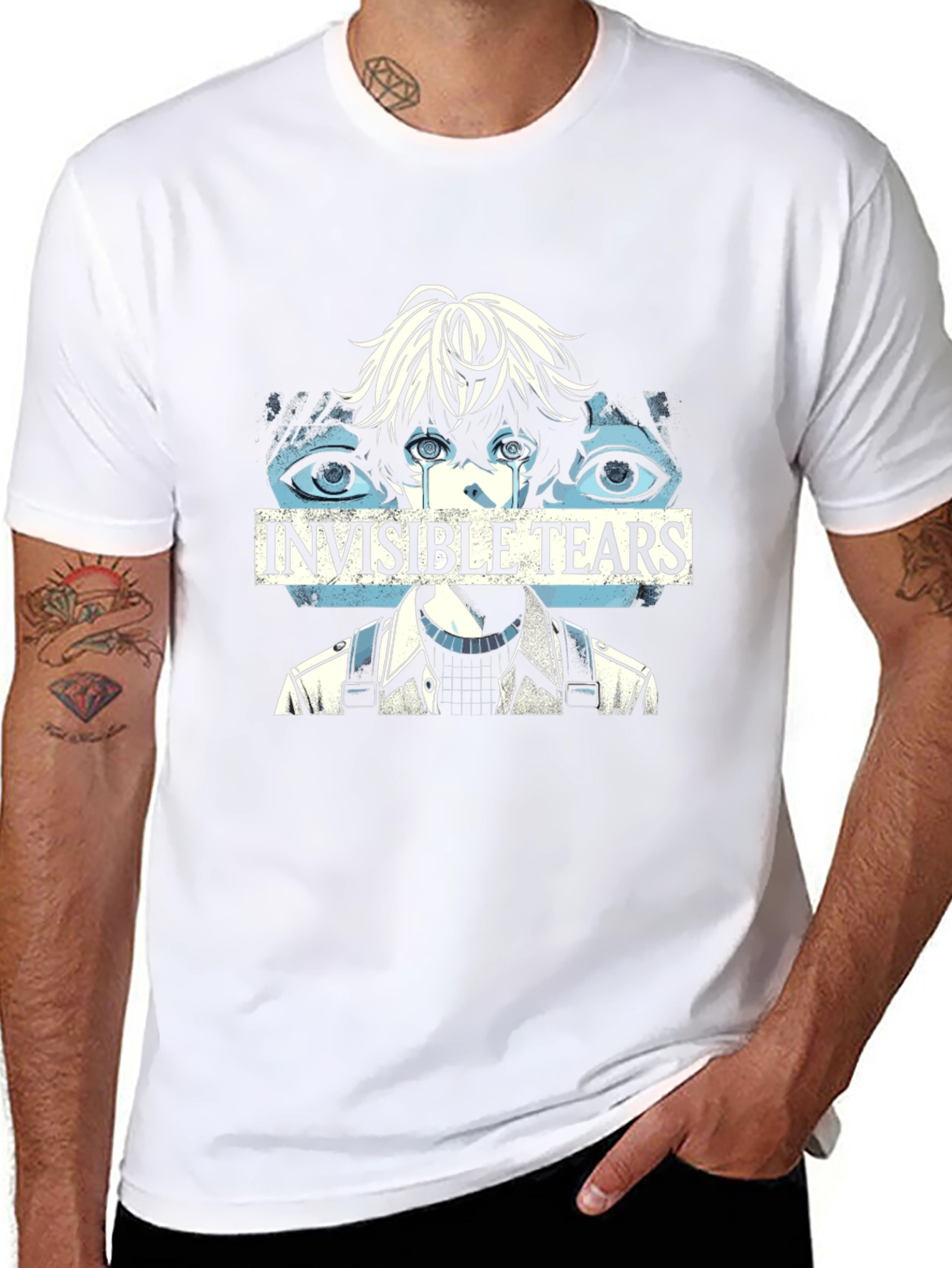 Invisible Tears Graphic T-Shirt