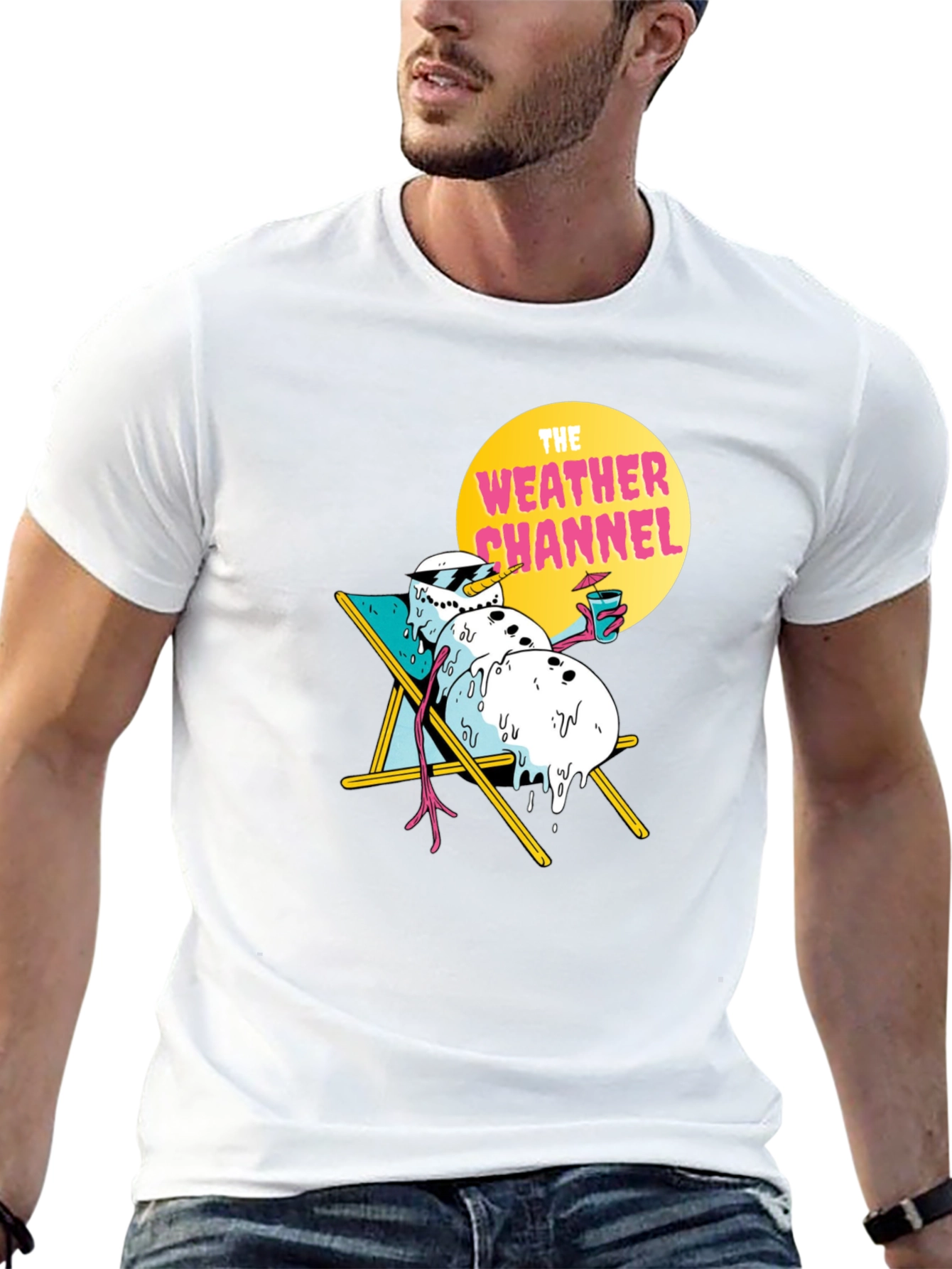 Cool Snowman T-Shirt - Weather Channel Design