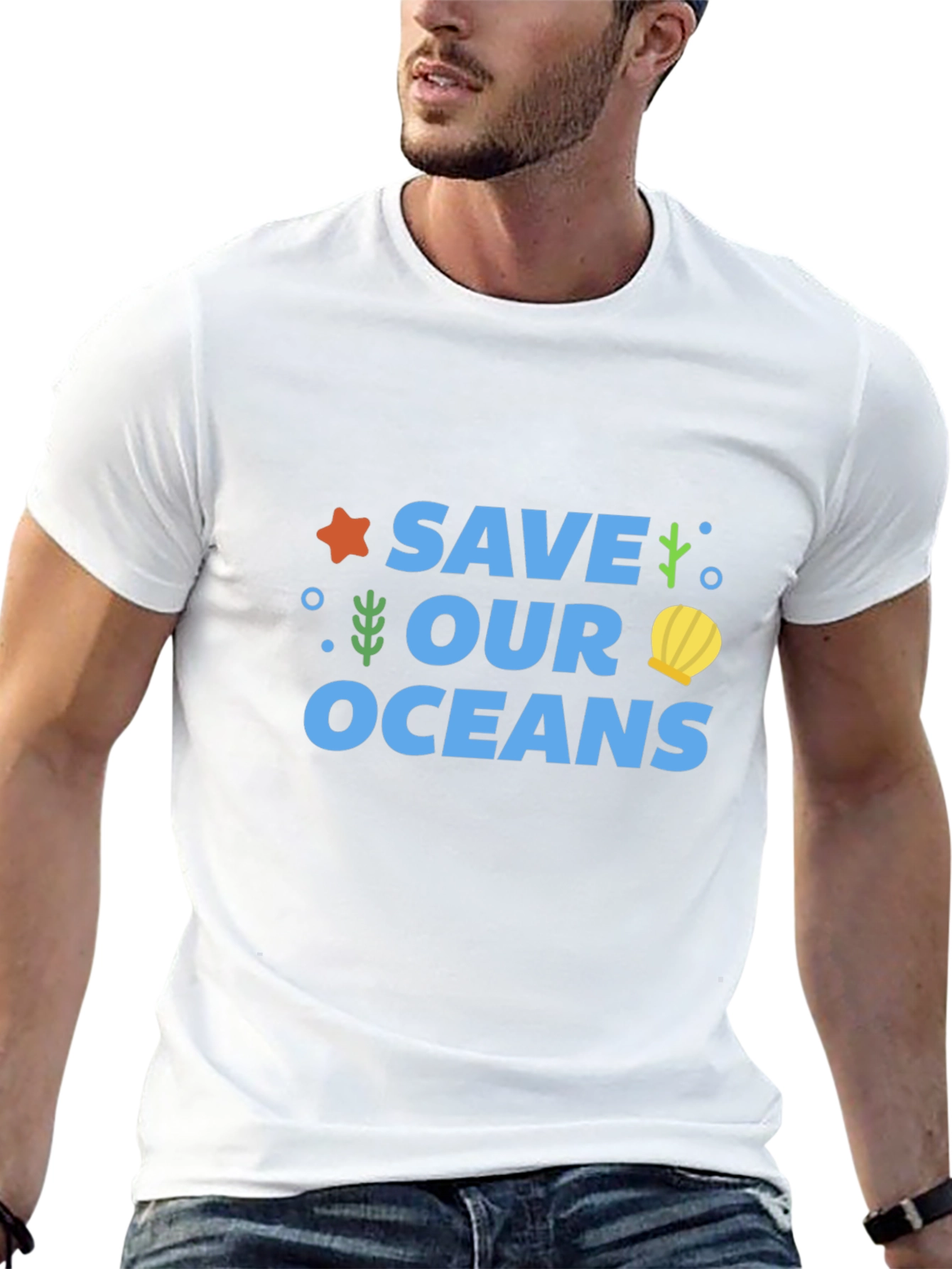Save Our Oceans Graphic T-Shirt