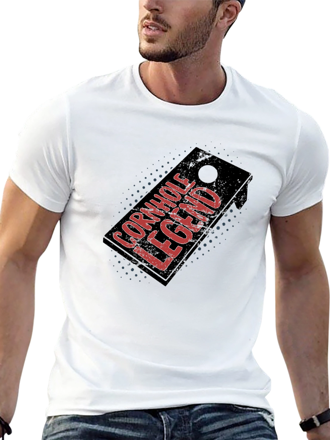 Cornhole Legend Graphic Tee