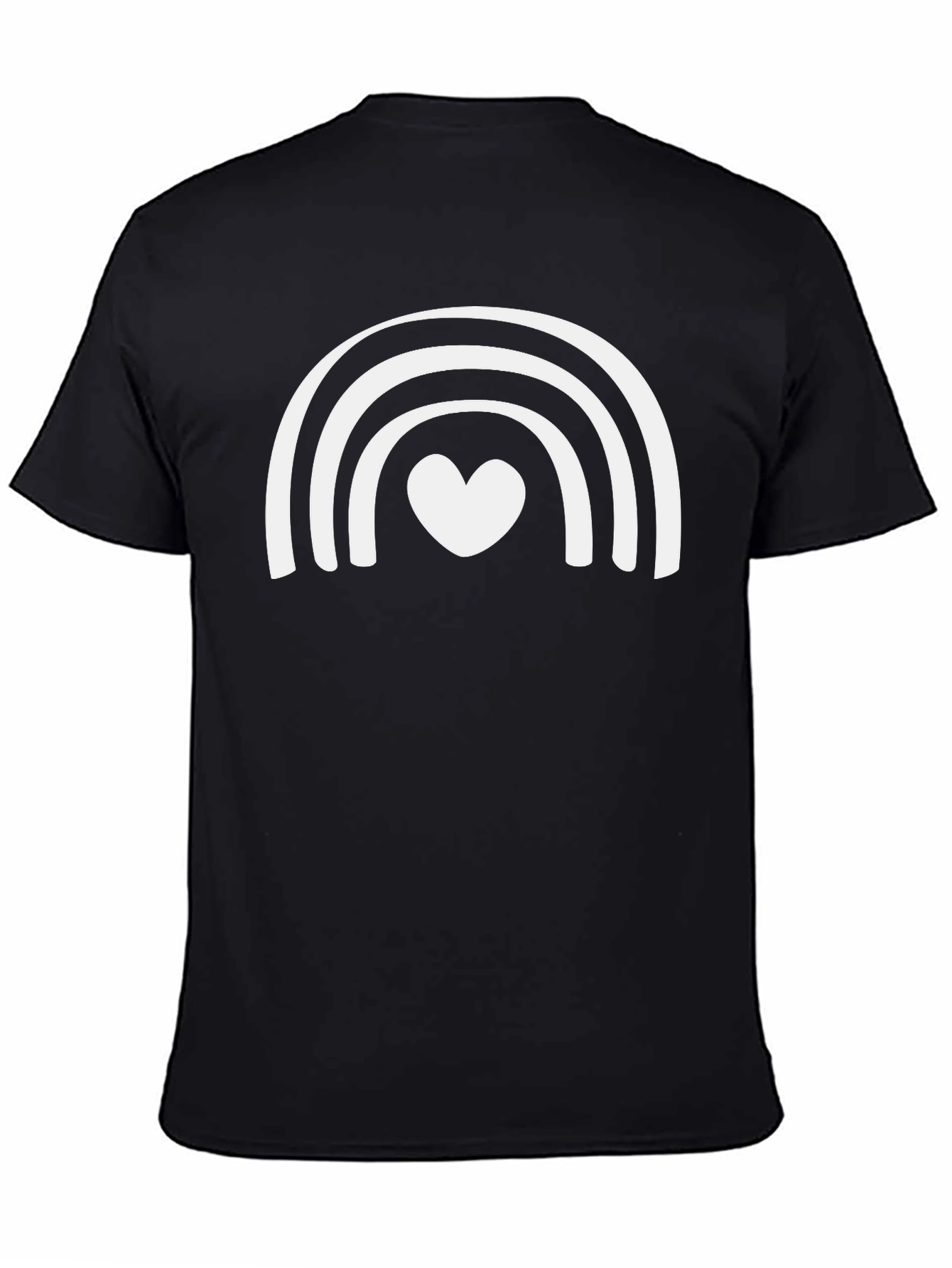Rainbow Heart Graphic Tee