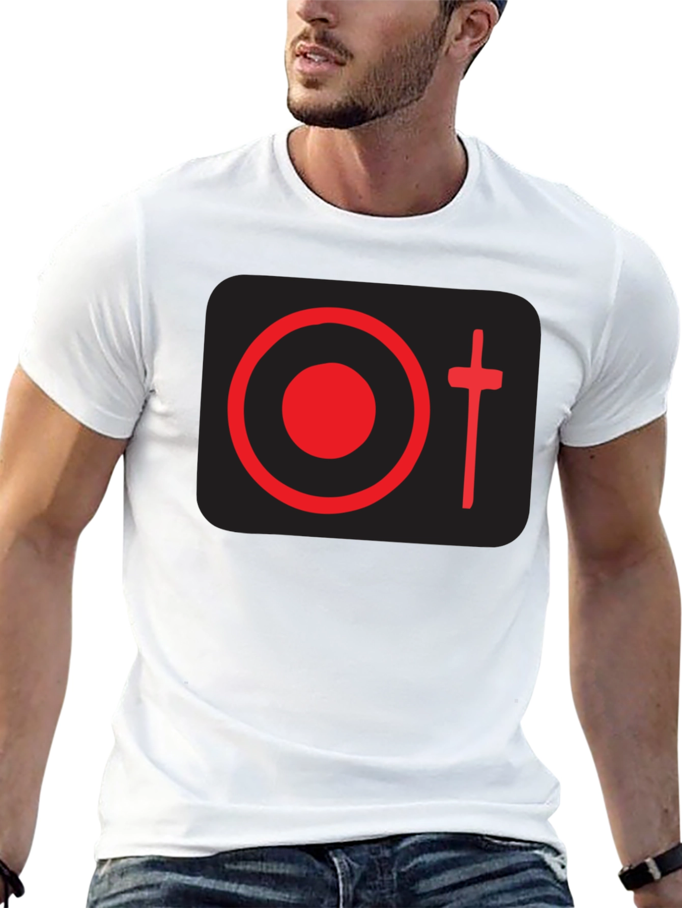 OT Red Graphic Tee
