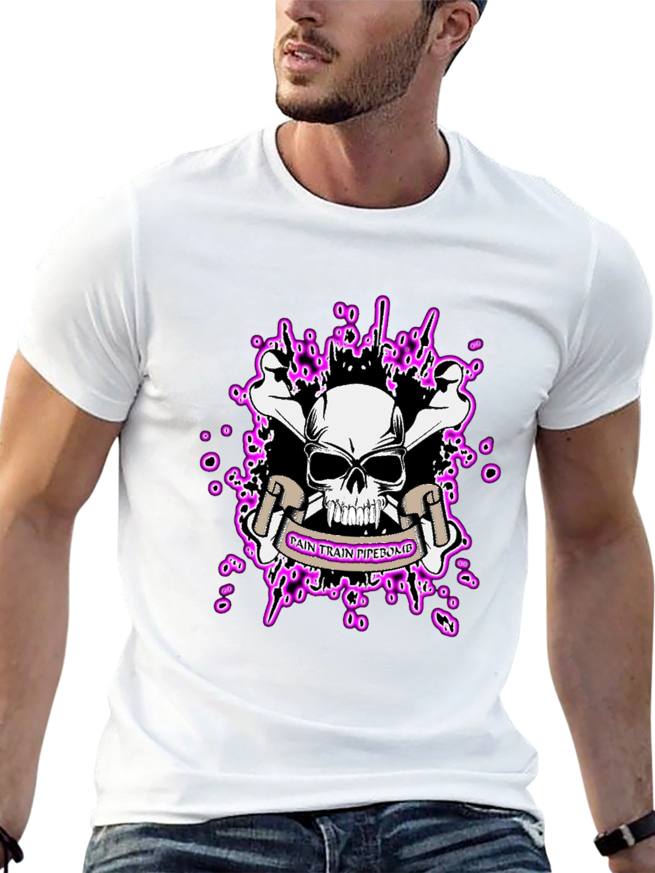 Pain Train Pipebomb Graphic Tee