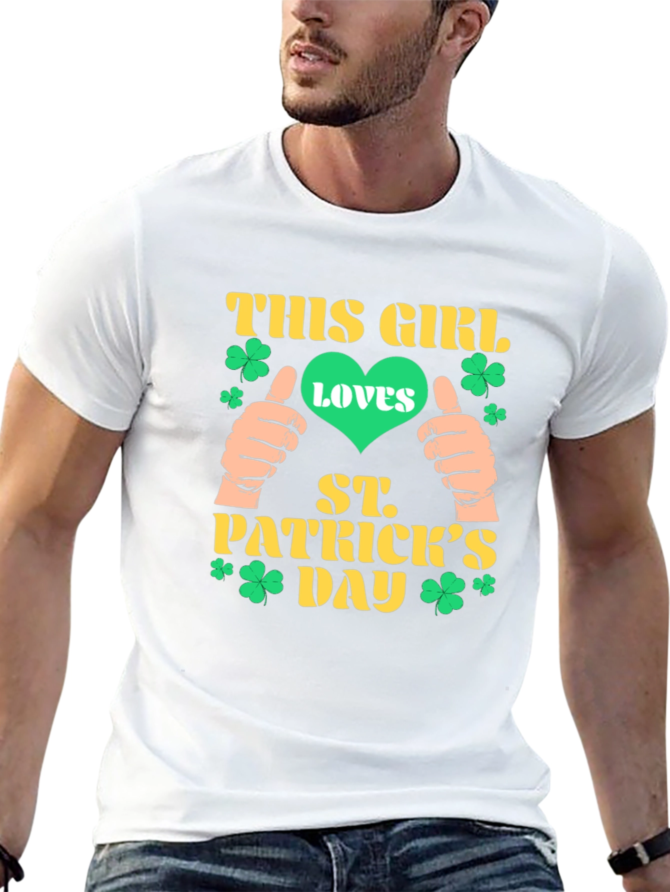 St. Patricks Day This Girl Loves T-Shirt