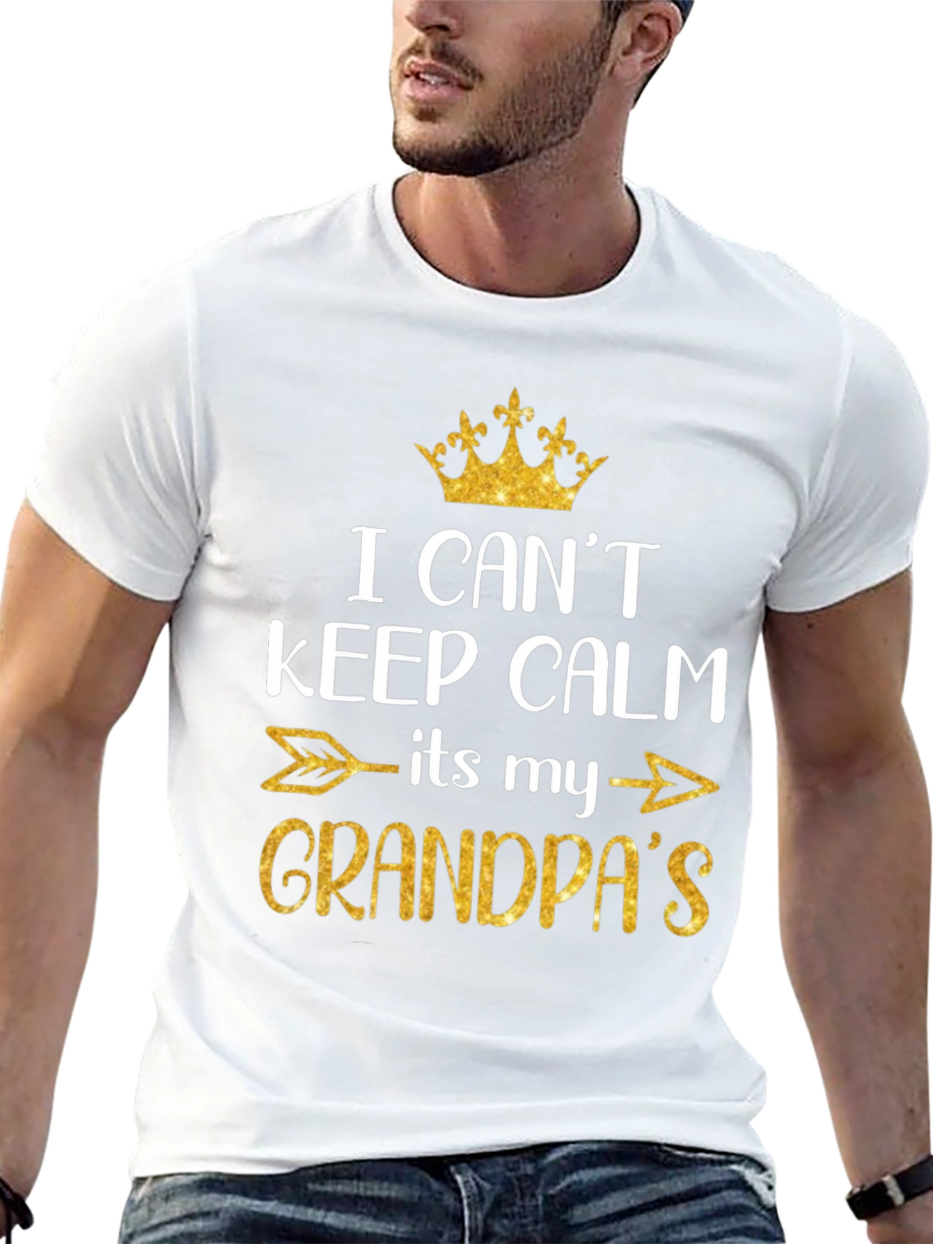 I Cant Keep Calm Its My Grandpas T-Shirt