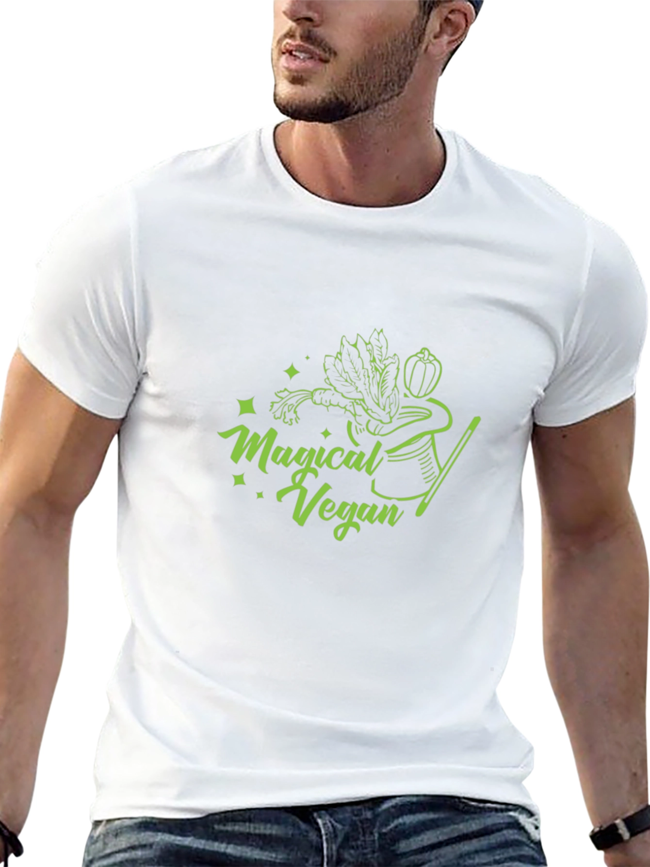 Magical Vegan Black T-Shirt