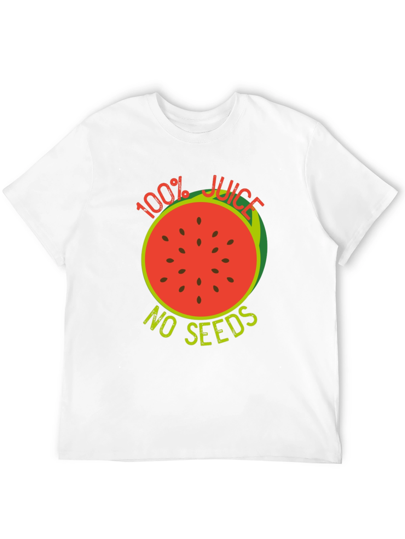 100% Juice No Seeds Black T-Shirt
