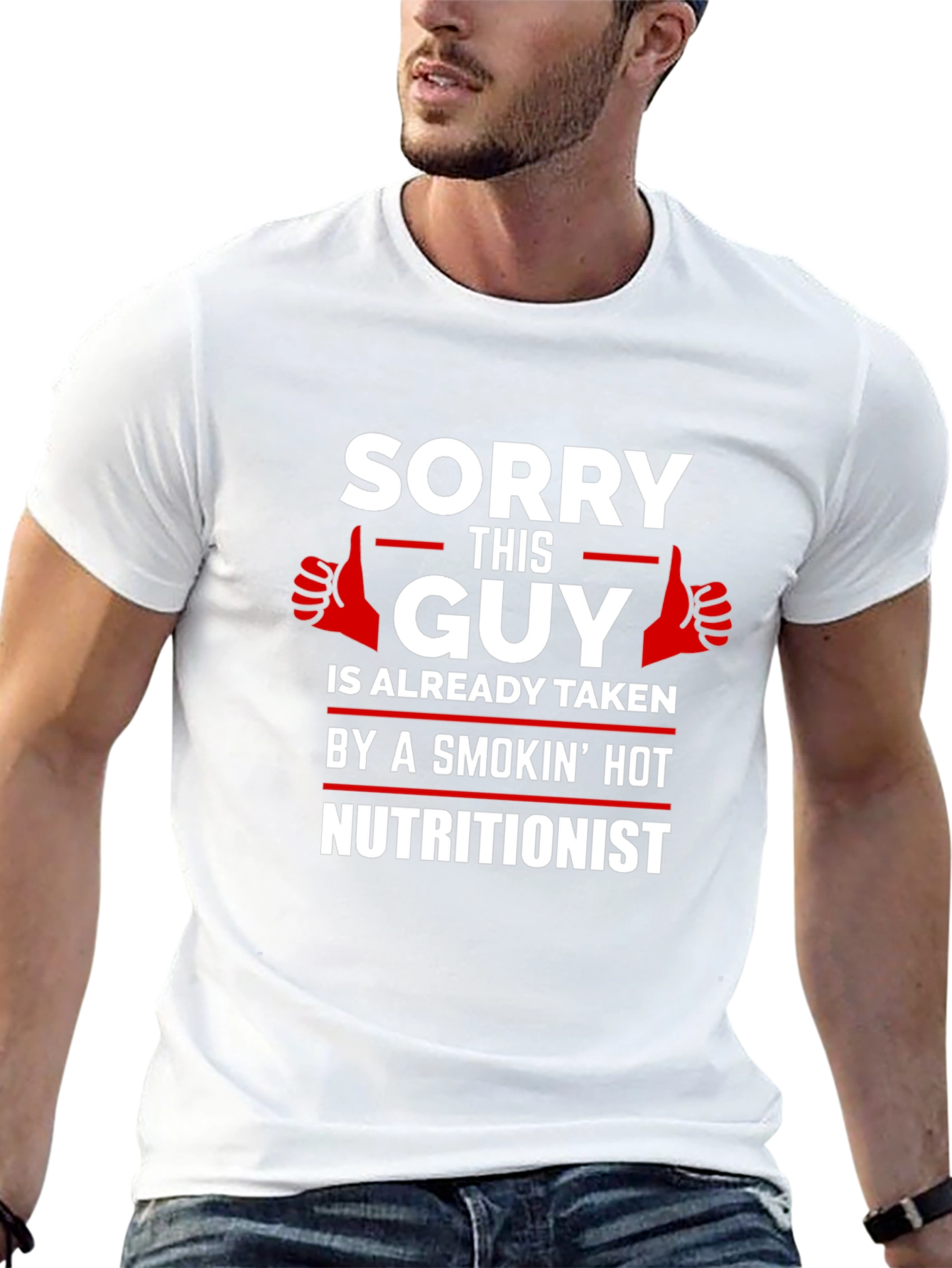 Sorry This Guy Nutritionist Graphic Tee