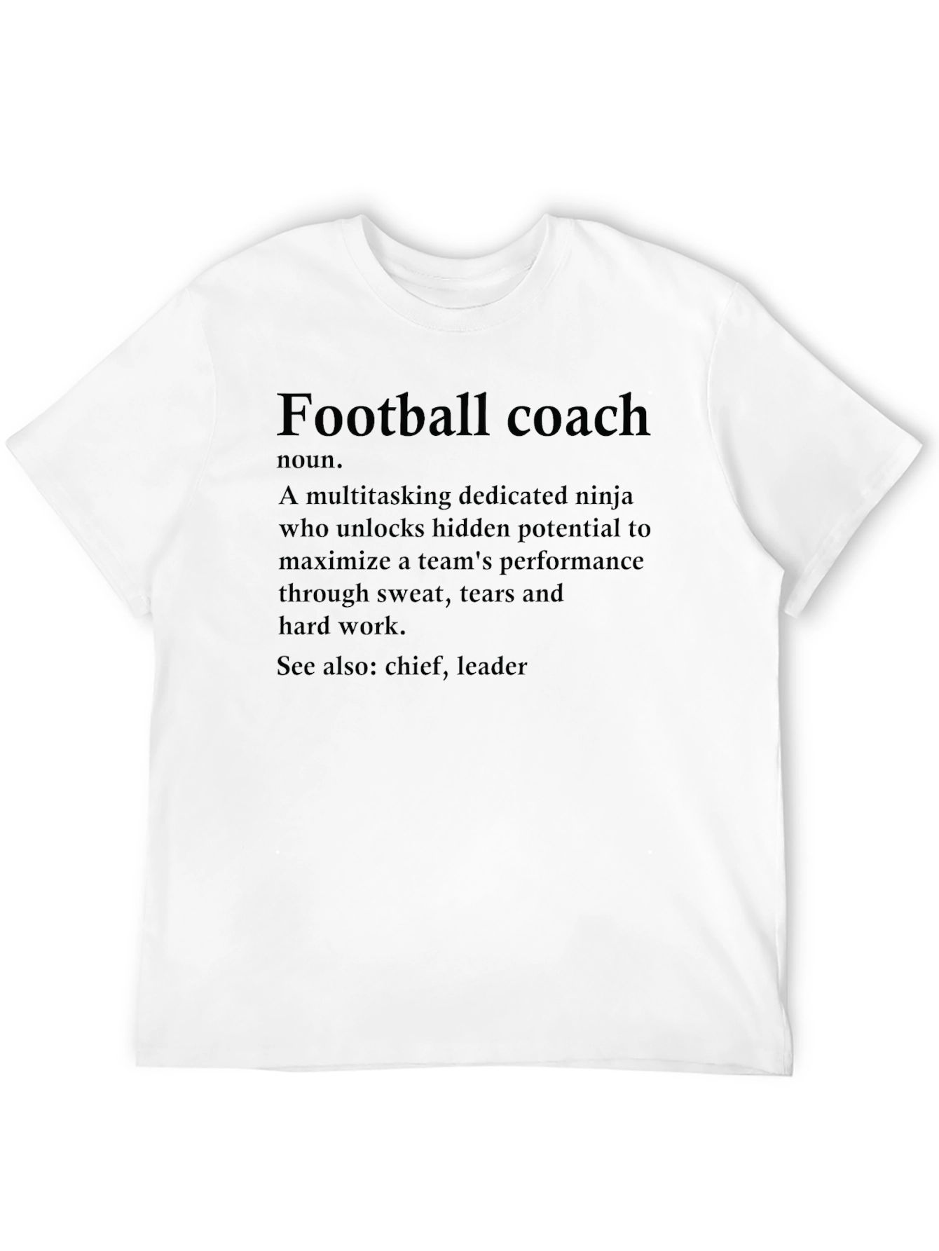 Football Coach Definition T-Shirt