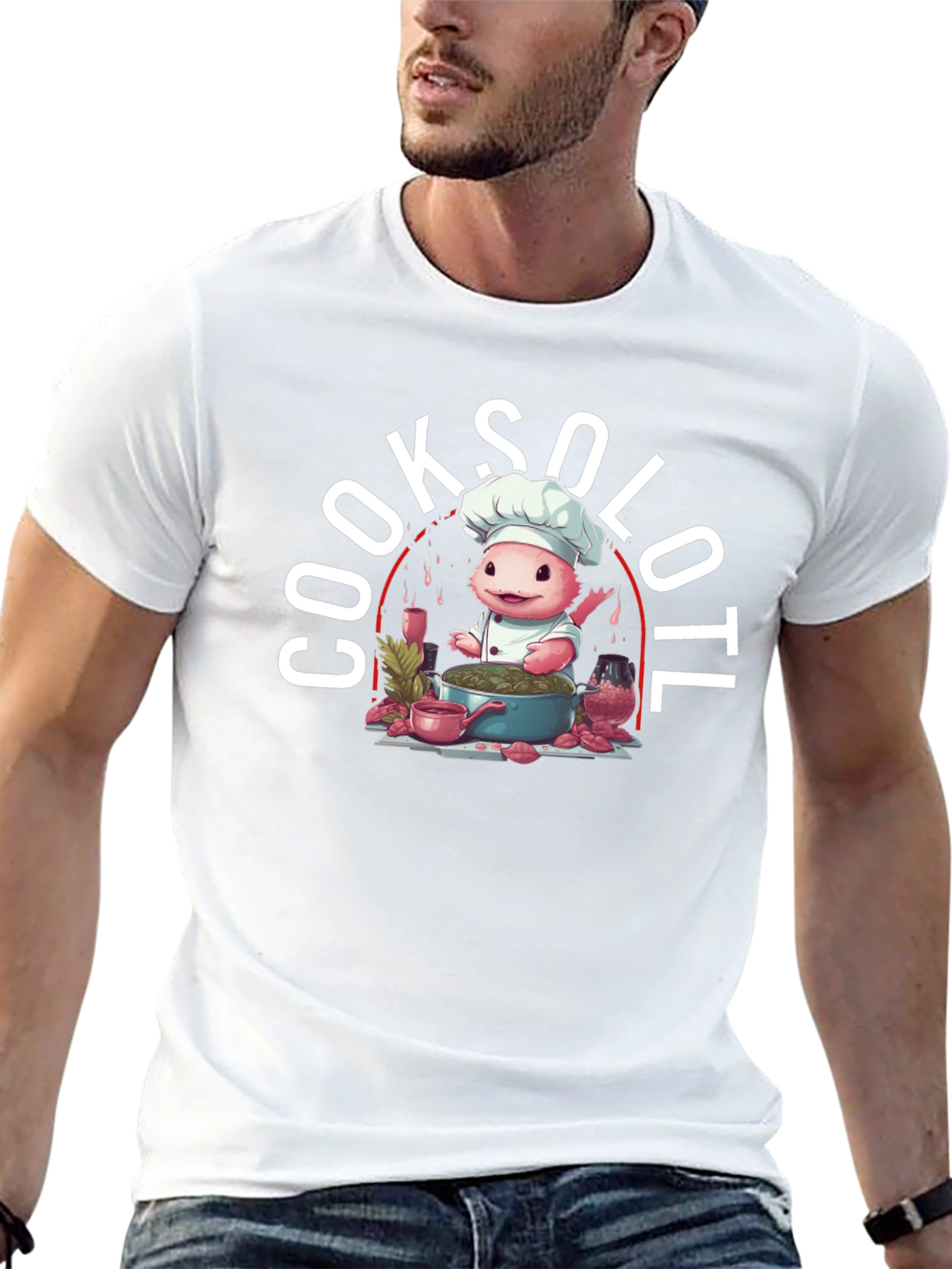 Cooksolotl Graphic T-Shirt
